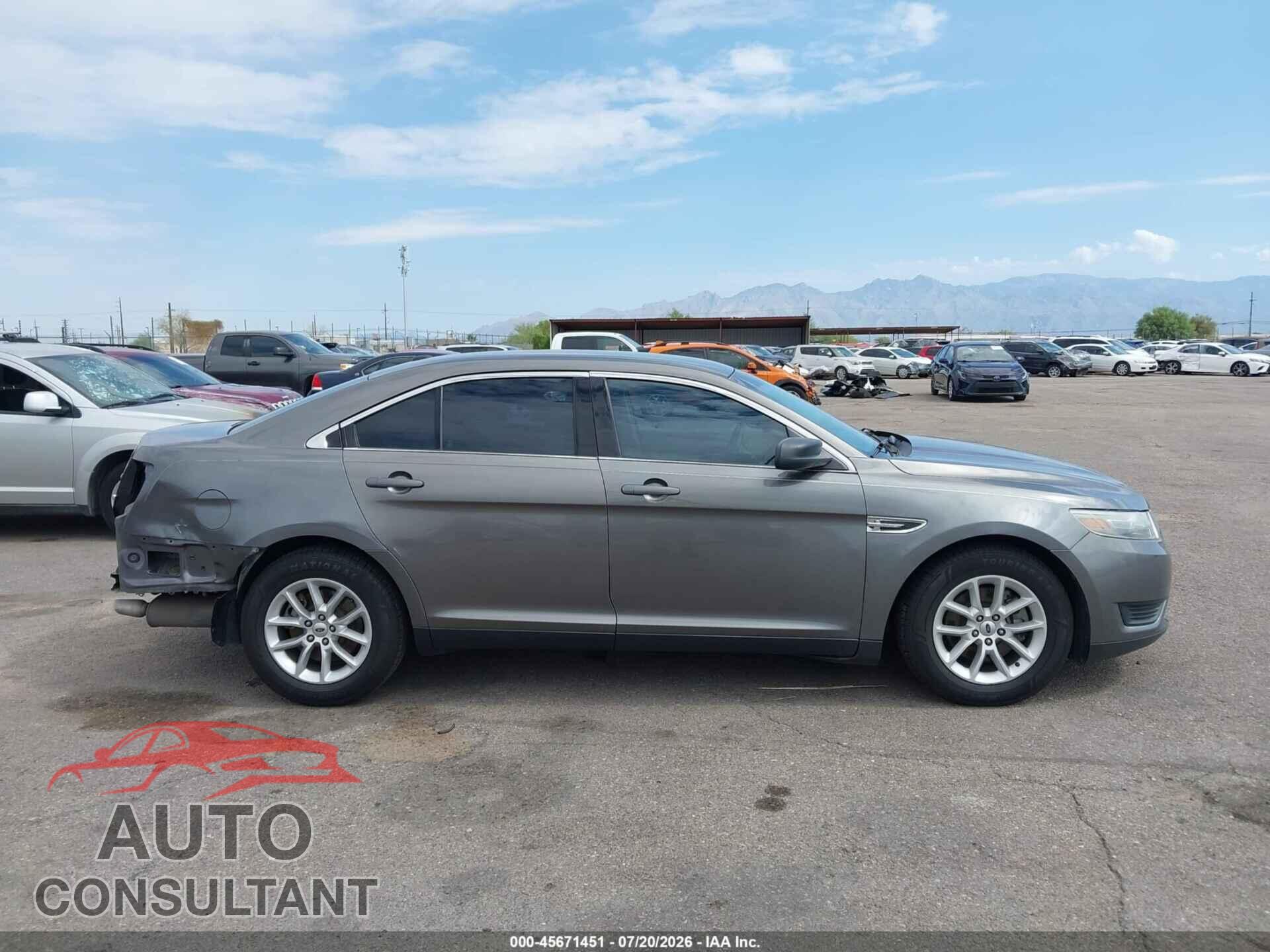 FORD TAURUS 2013 - 1FAHP2D86DG181120