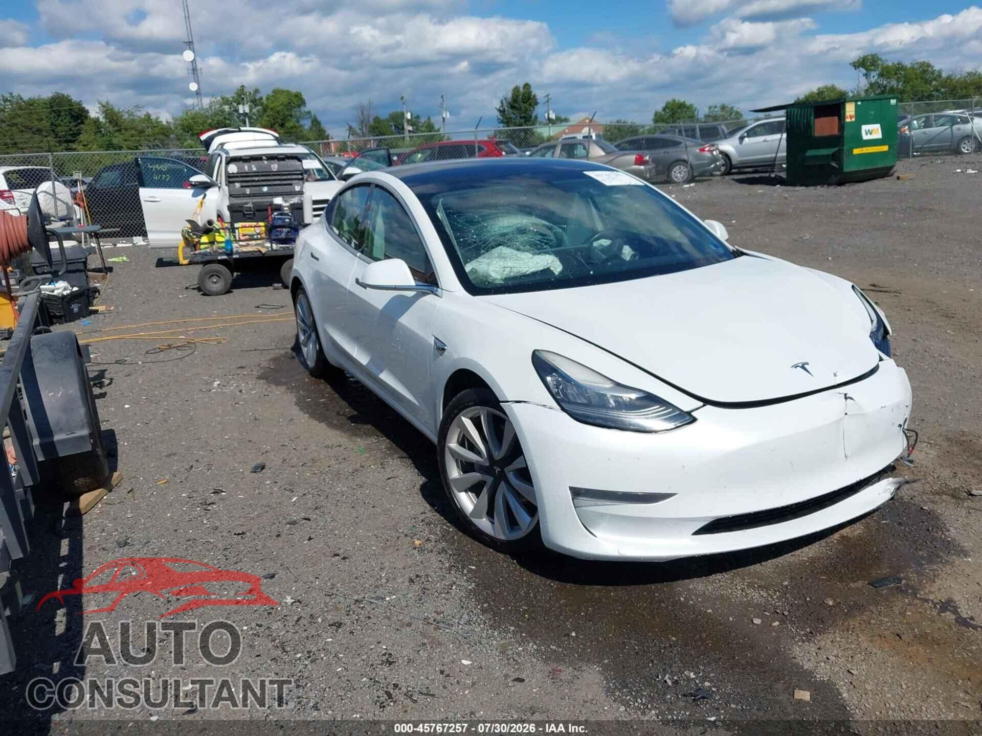 TESLA MODEL 3 2019 - 5YJ3E1EA9KF338376