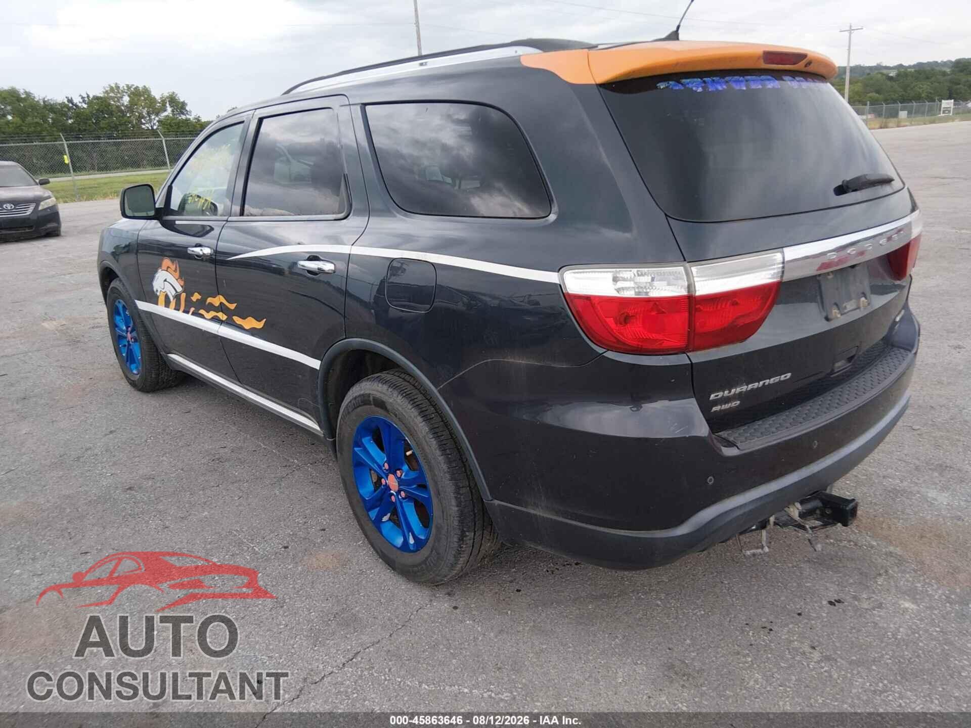 DODGE DURANGO 2013 - 1C4RDJDG1DC664515