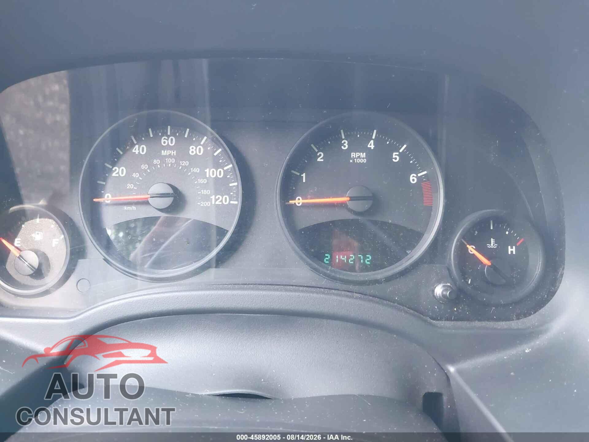 JEEP COMPASS 2012 - 1C4NJDEBXCD662296