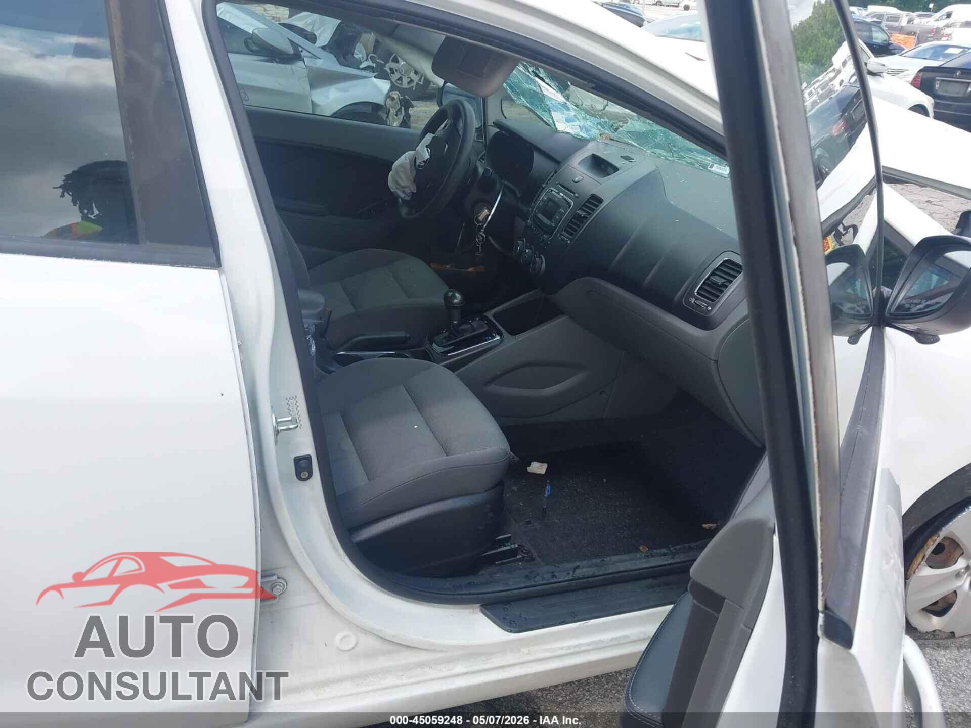 KIA FORTE 2017 - 3KPFK4A78HE045116