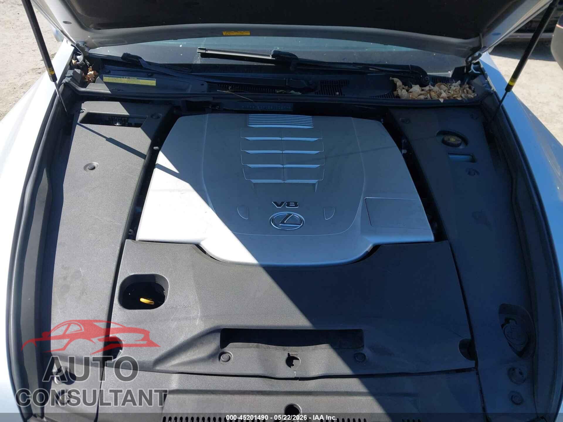 LEXUS LS 460 2012 - JTHBL5EF0C5110577