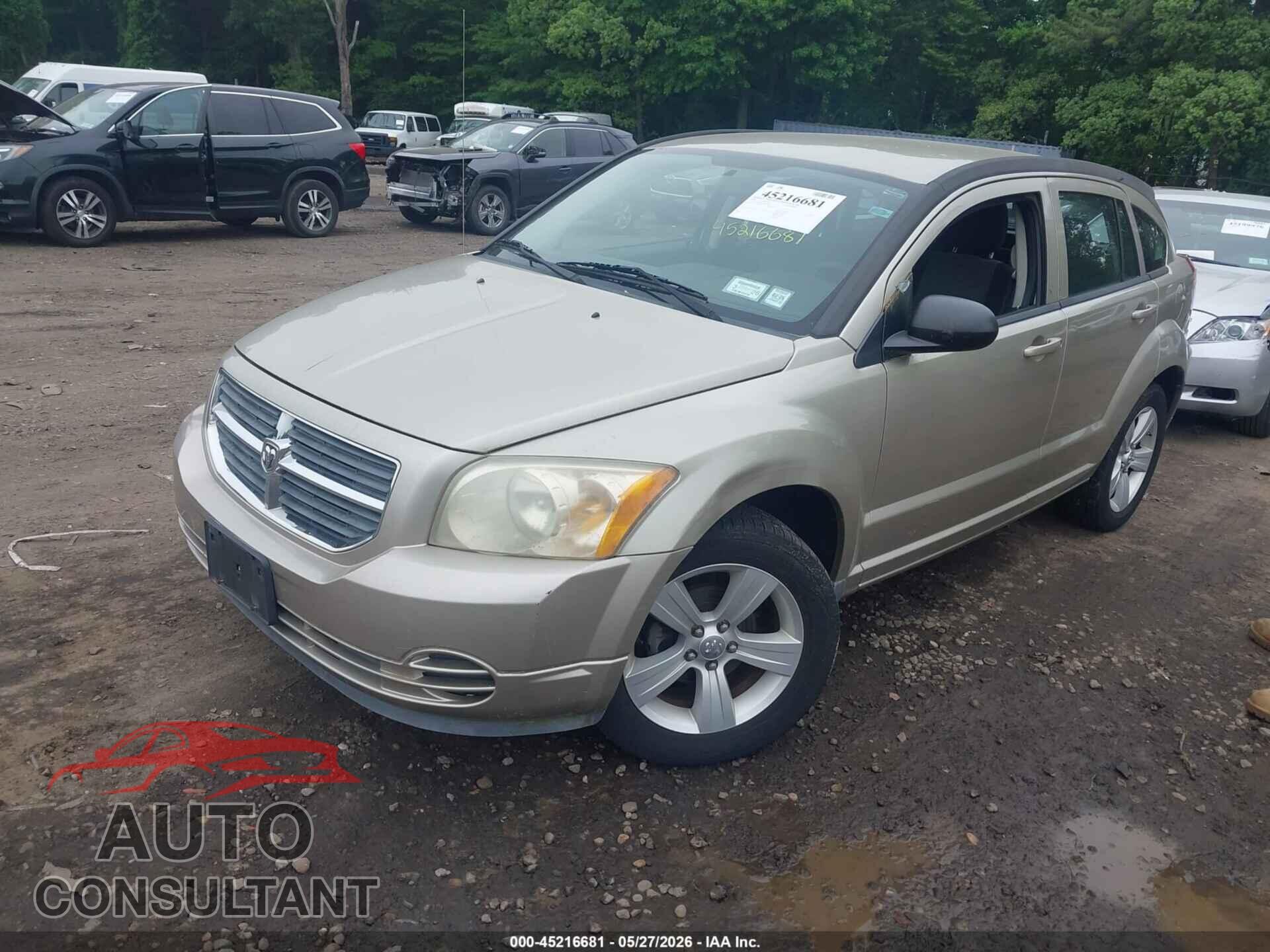 DODGE CALIBER 2010 - 1B3CB4HAXAD579490