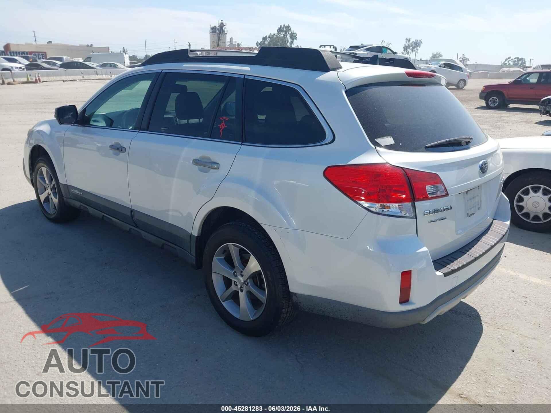SUBARU OUTBACK 2013 - 4S4BRBSC2D3209662