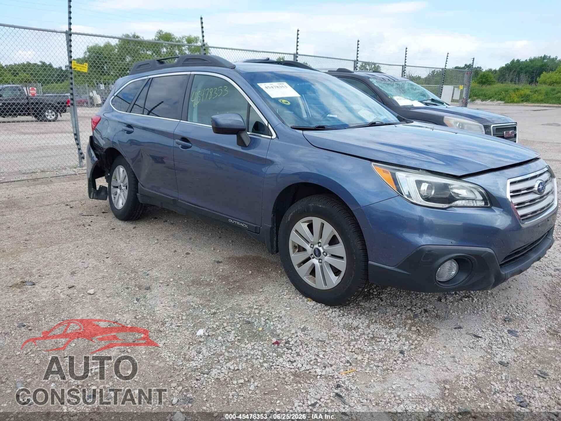 SUBARU OUTBACK 2016 - 4S4BSADC8G3220102