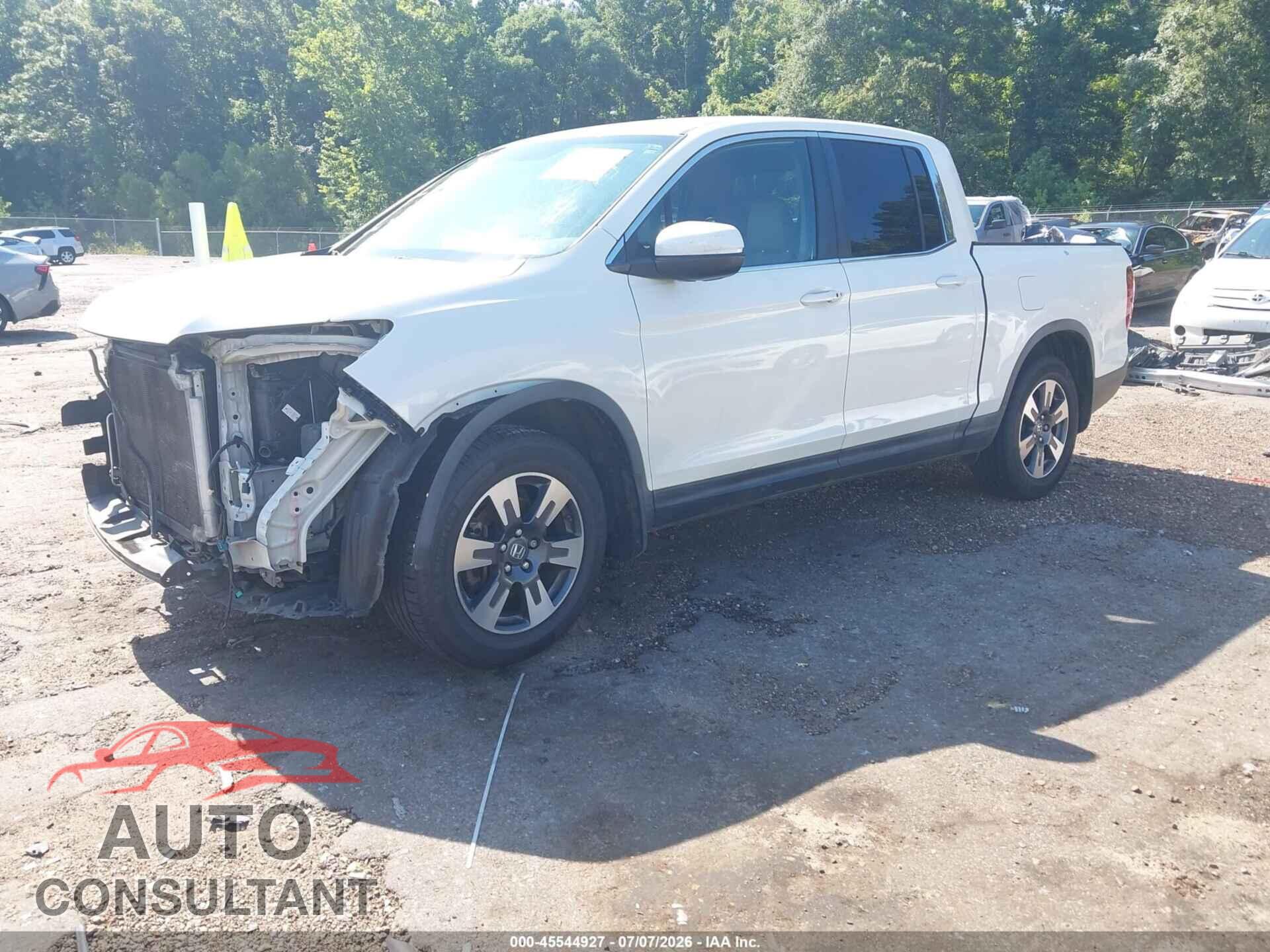 HONDA RIDGELINE 2017 - 5FPYK2F6XHB011127