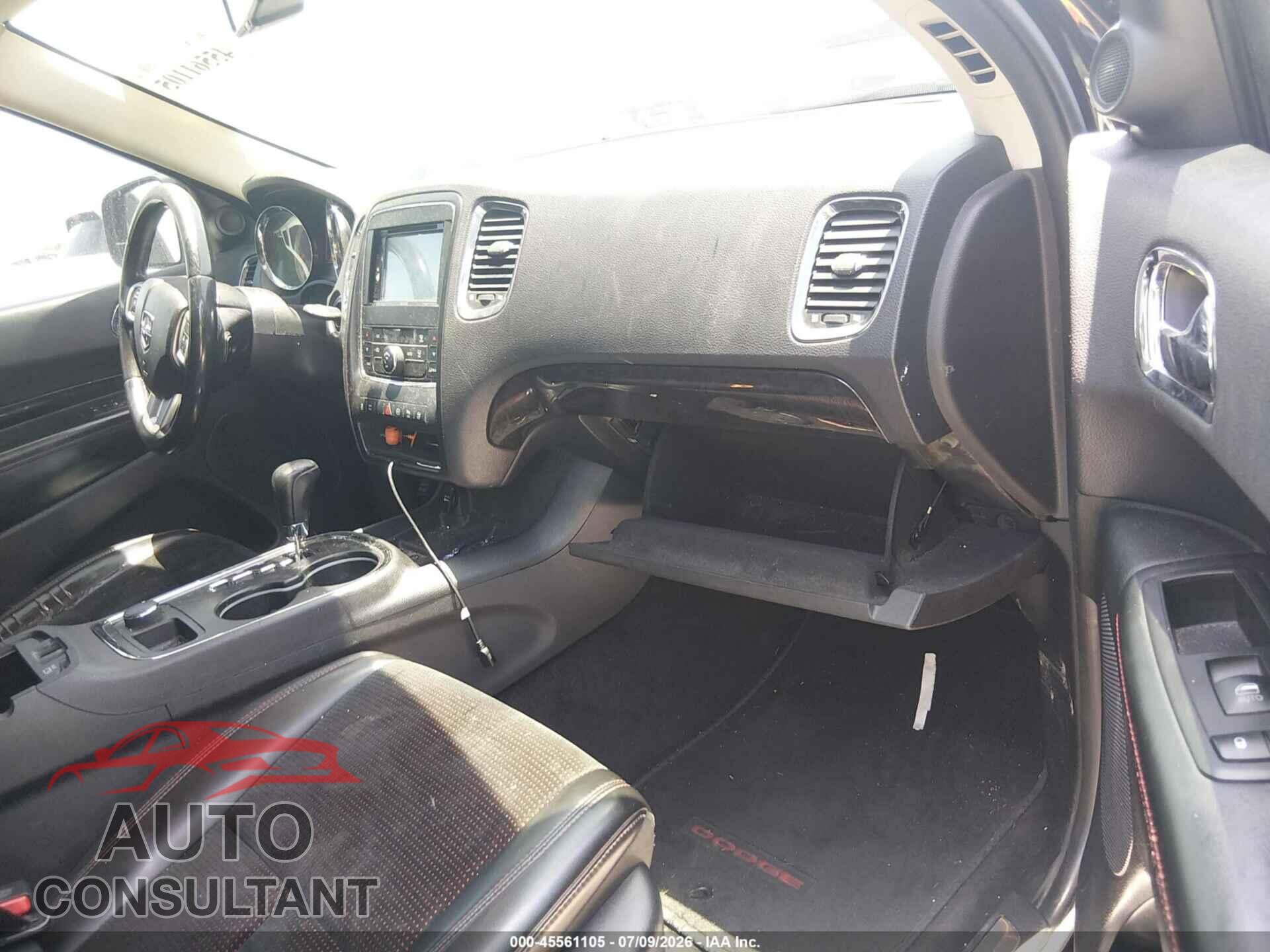 DODGE DURANGO 2012 - 1C4SDJCT0CC202610