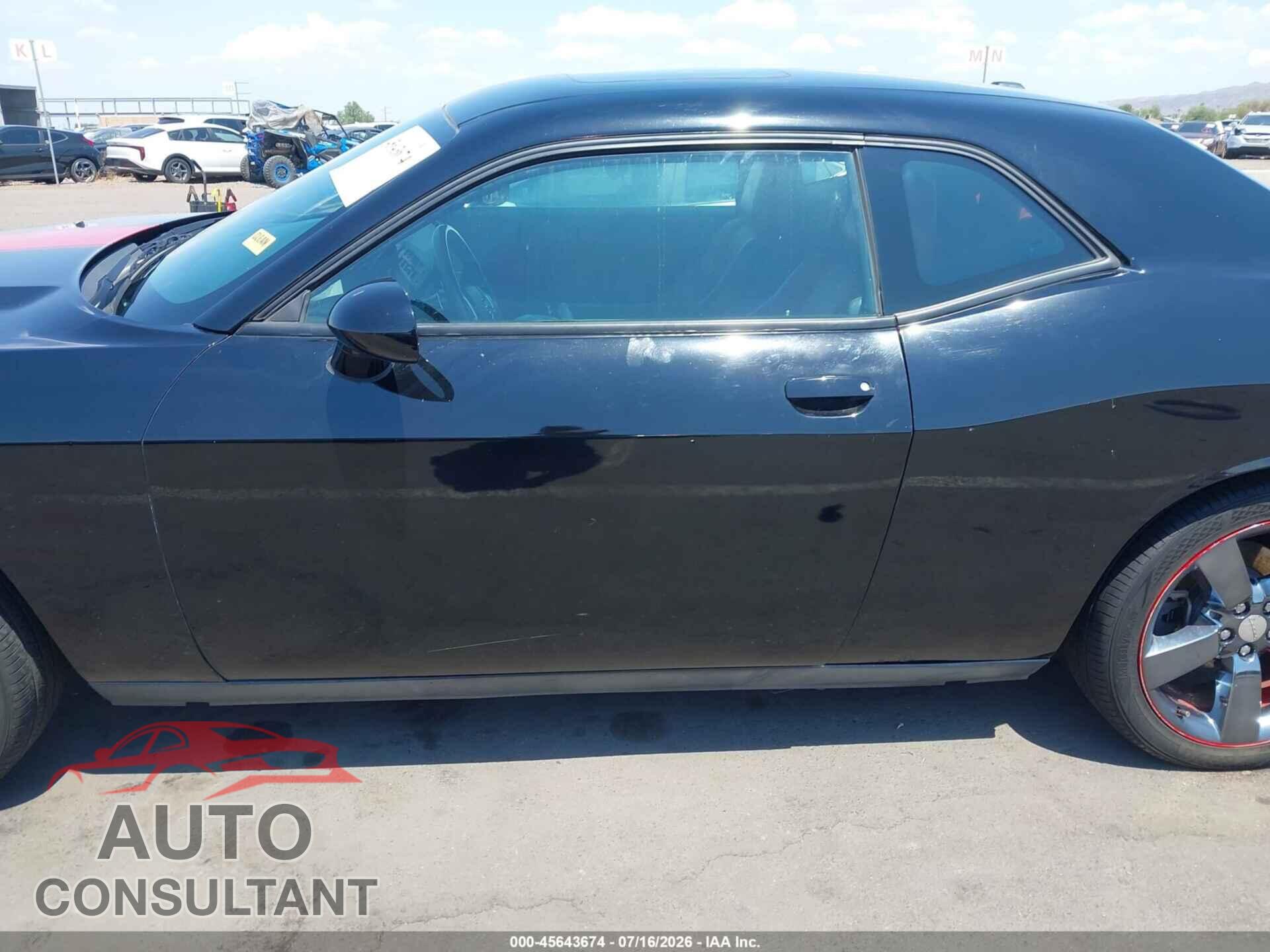 DODGE CHALLENGER 2013 - 2C3CDYAG7DH524666
