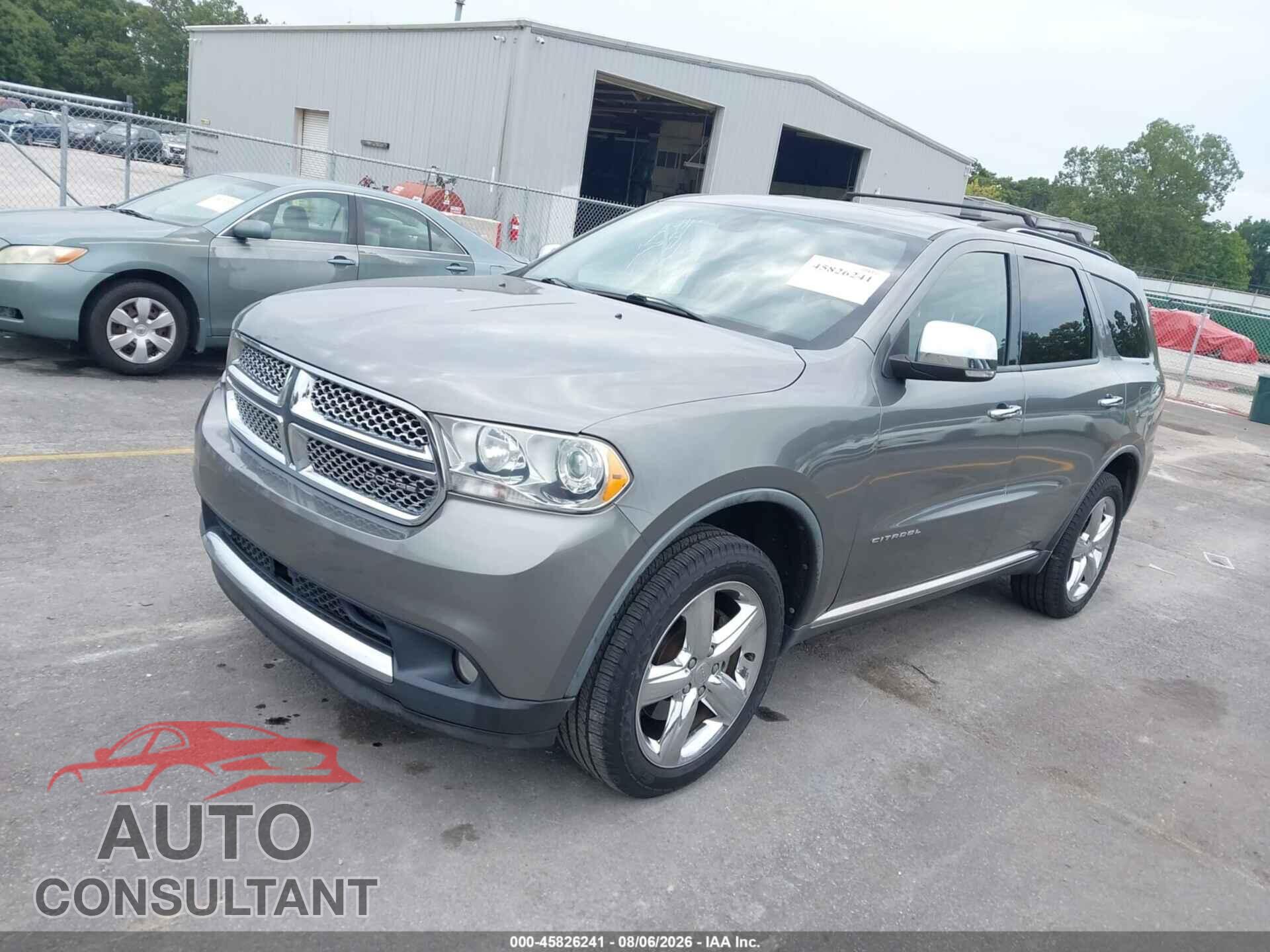 DODGE DURANGO 2011 - 1D4RD5GG8BC742257