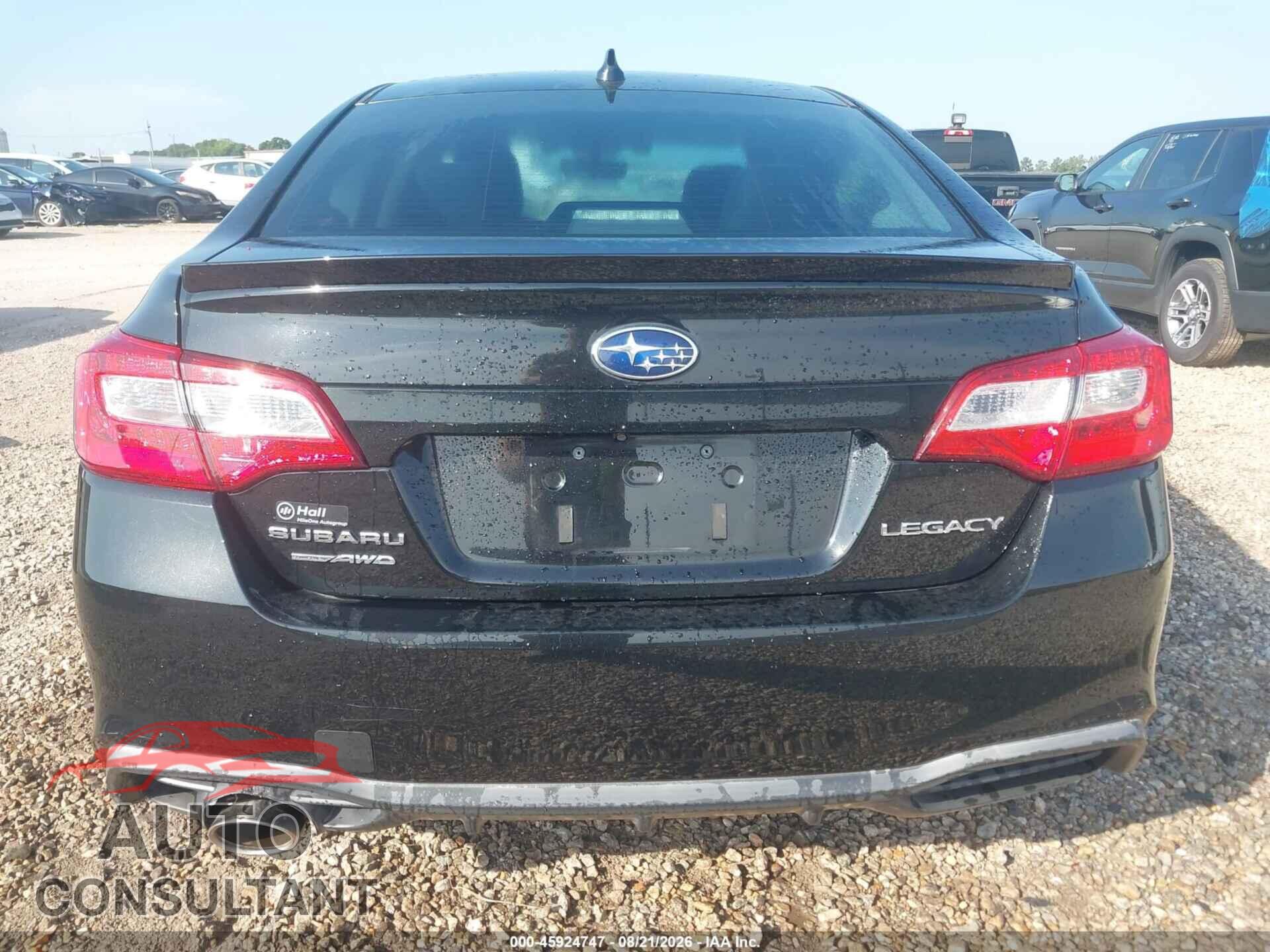 SUBARU LEGACY 2019 - 4S3BNAR67K3024336