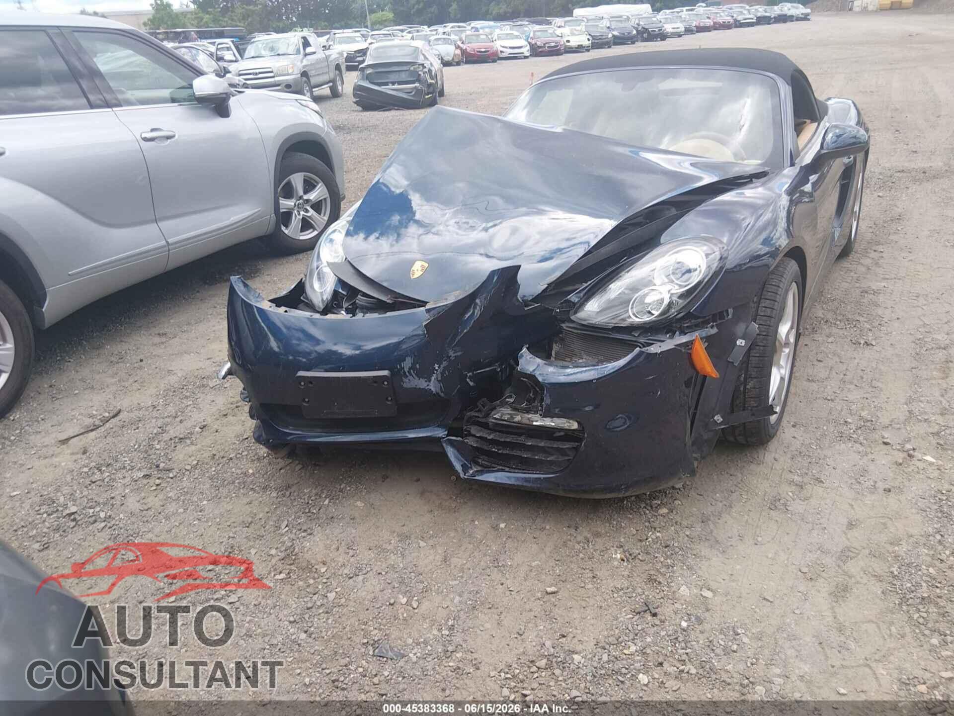 PORSCHE BOXSTER 2013 - WP0CA2A83DS113980