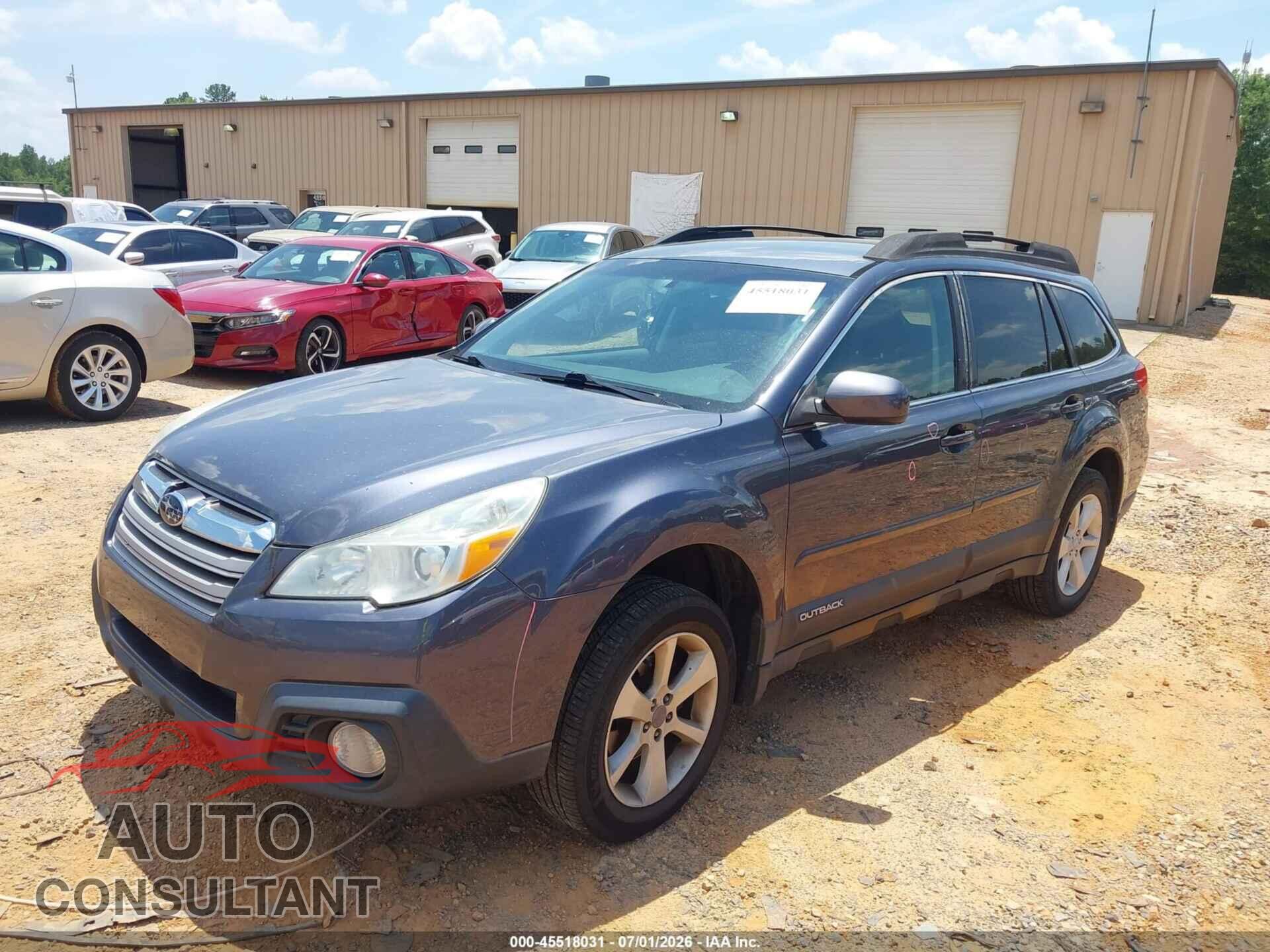 SUBARU OUTBACK 2014 - 4S4BRBCC4E3292902