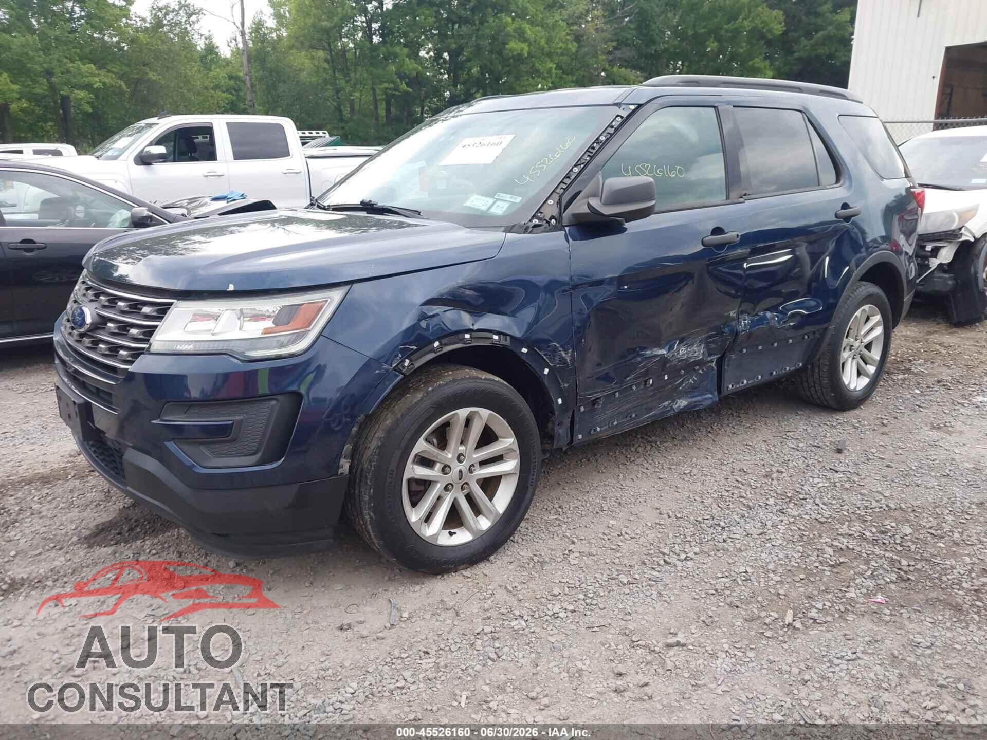 FORD EXPLORER 2017 - 1FM5K8B81HGA52933