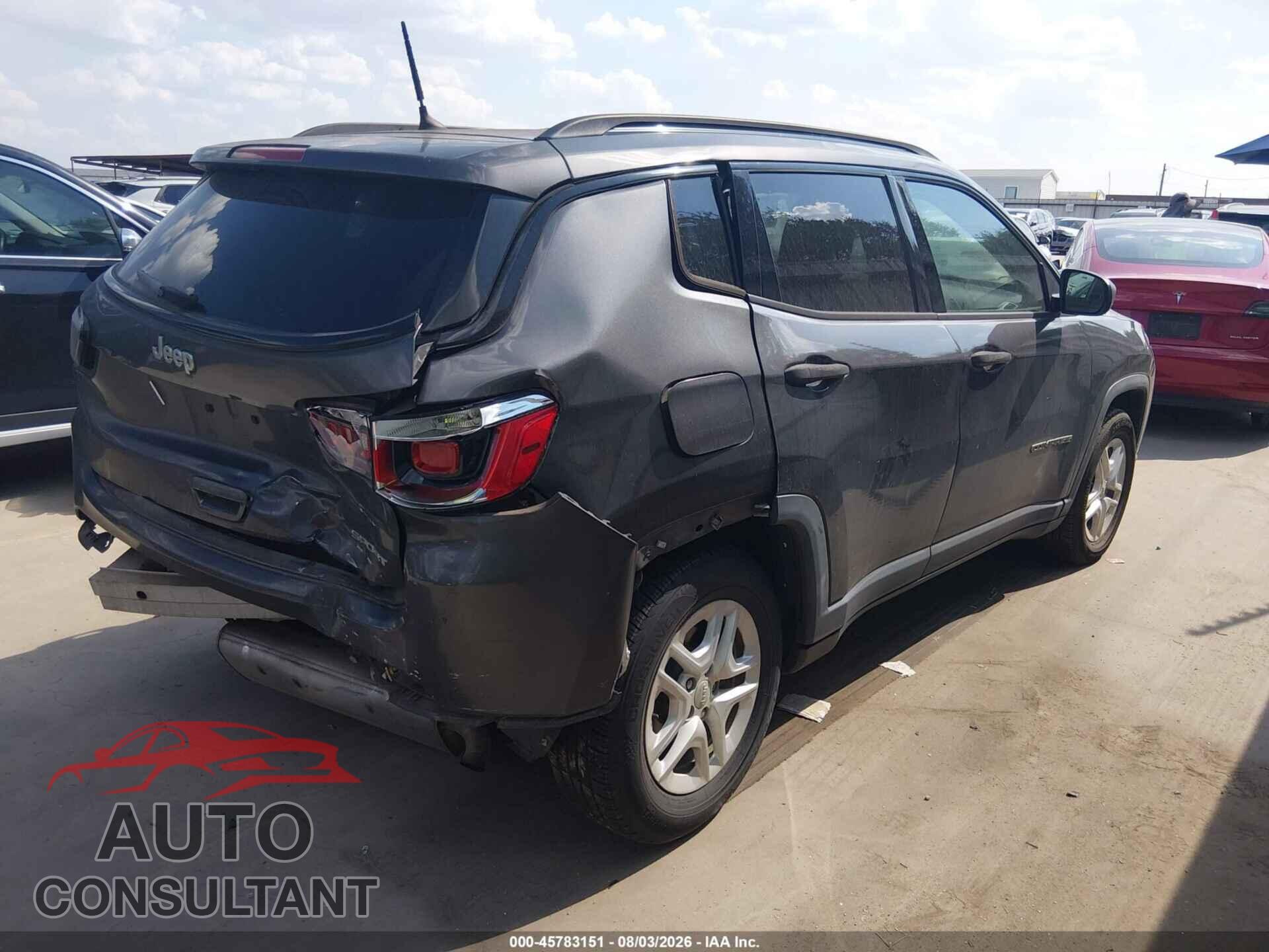 JEEP NEW COMPASS 2017 - 3C4NJCAB6HT659767