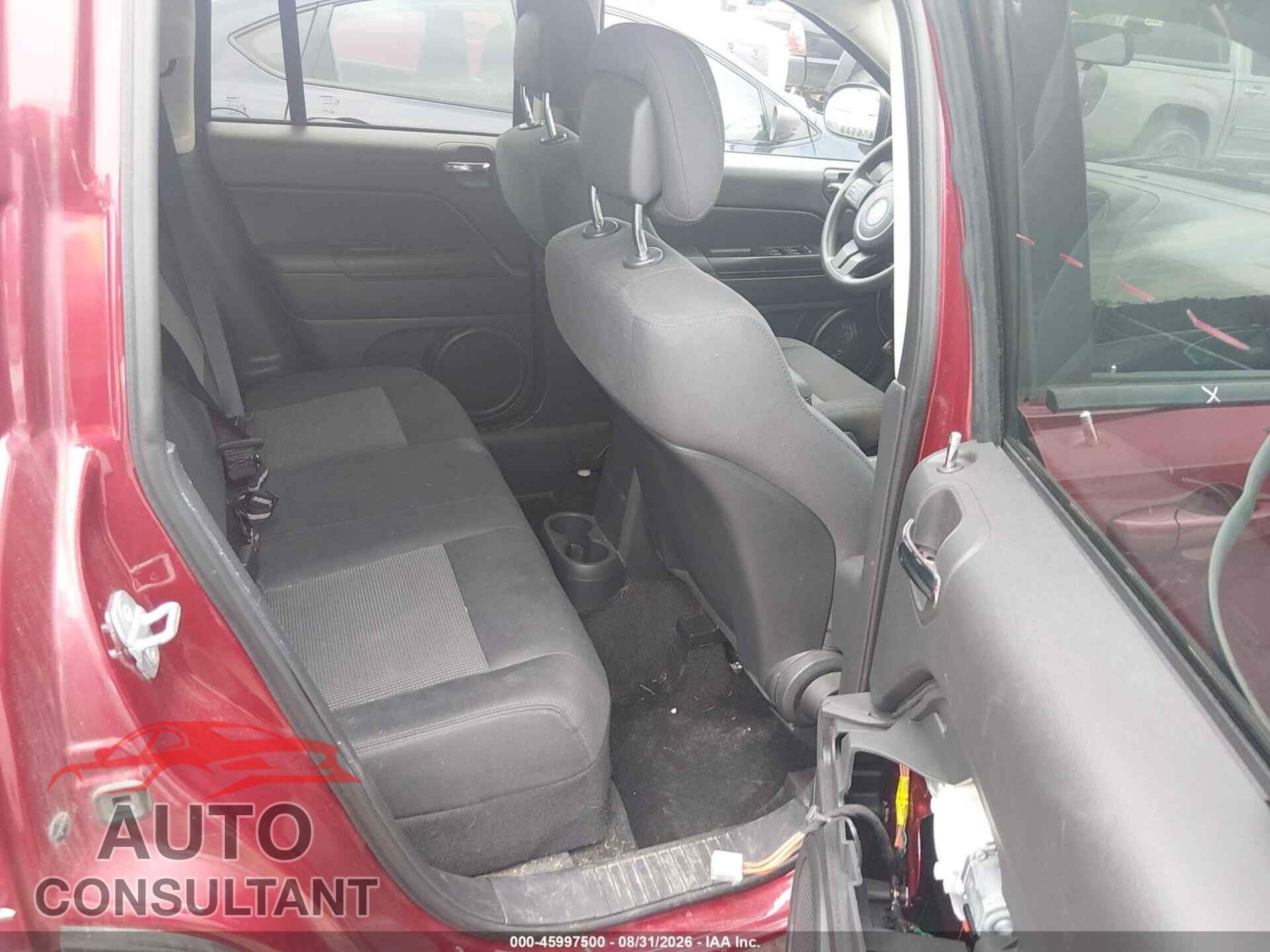 JEEP COMPASS 2012 - 1C4NJDBB5CD630697