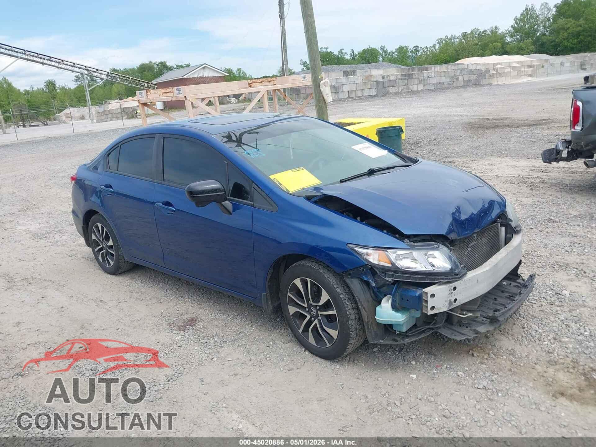 HONDA CIVIC 2014 - 19XFB2F83EE081779