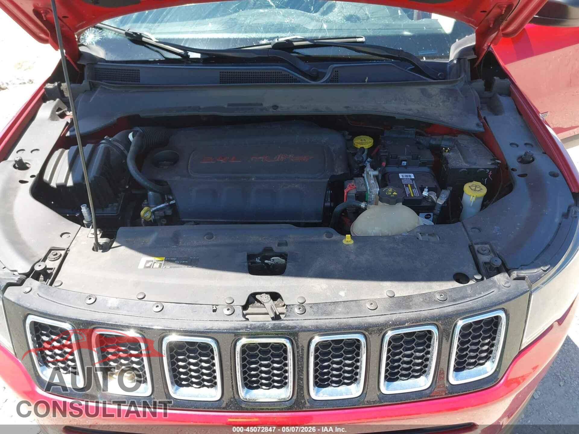 JEEP NEW COMPASS 2017 - 3C4NJCAB3HT647639