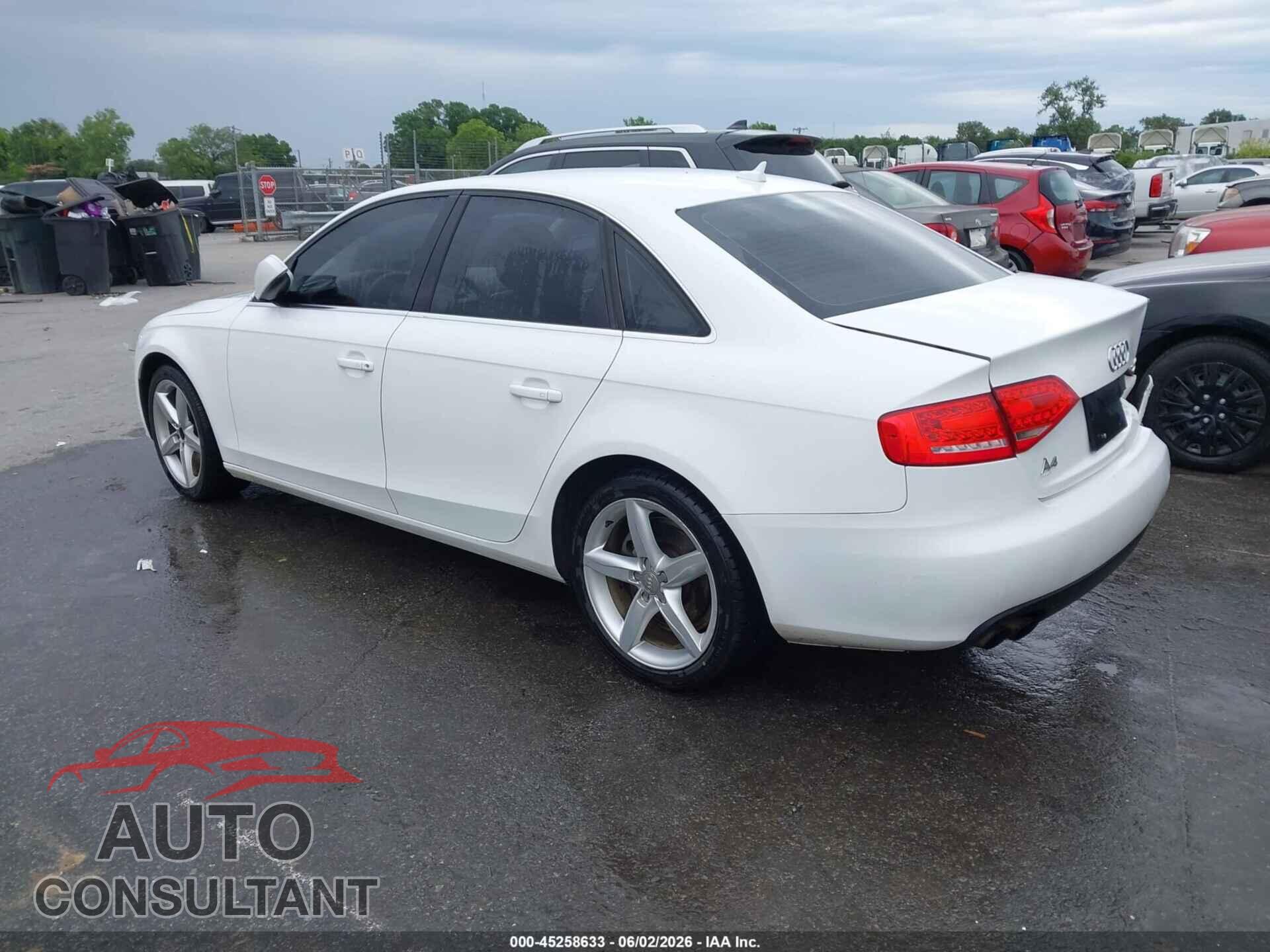 AUDI A4 2011 - WAUEFAFL7BN045578