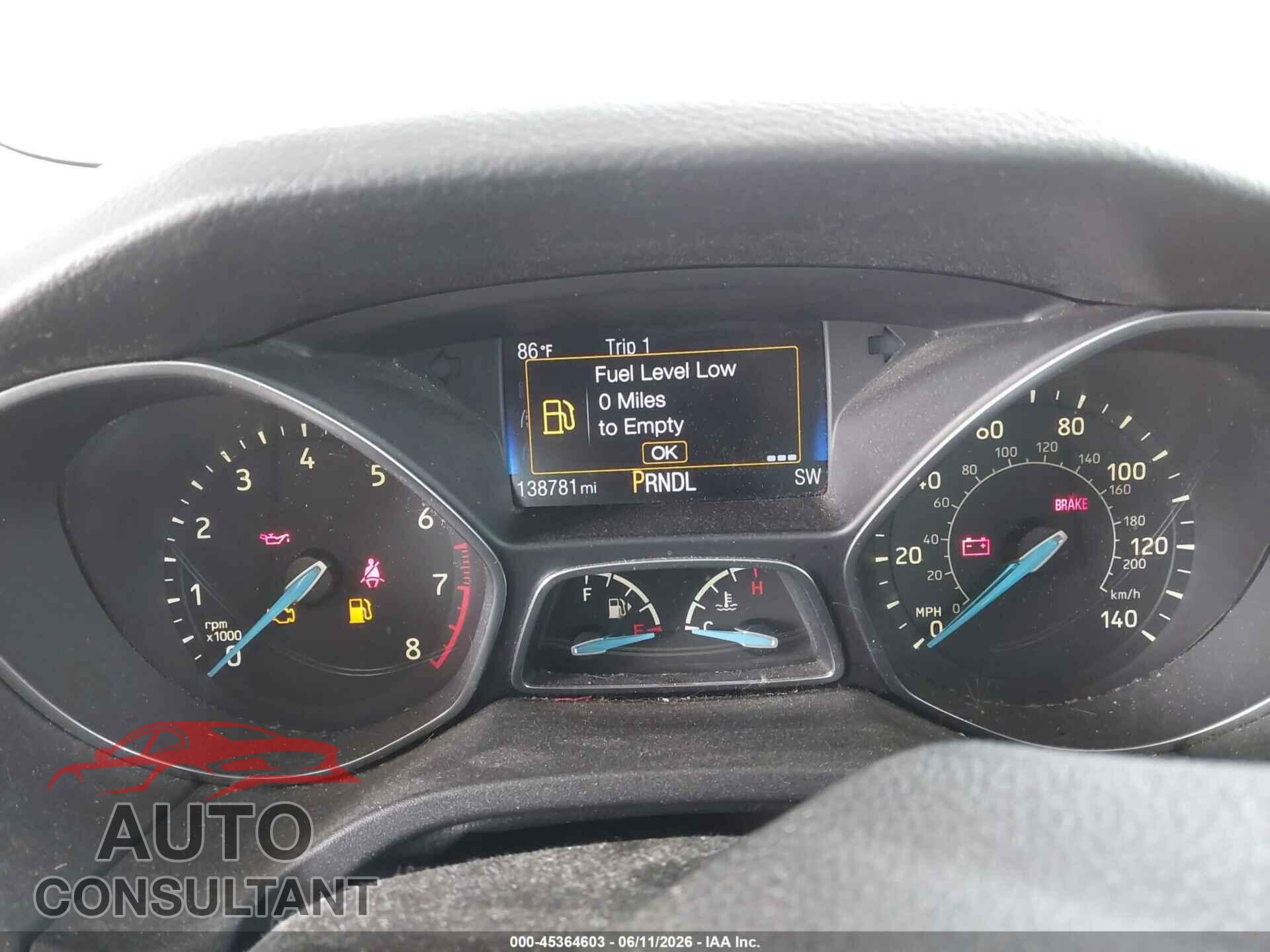 FORD FOCUS 2016 - 1FADP3K28GL283498