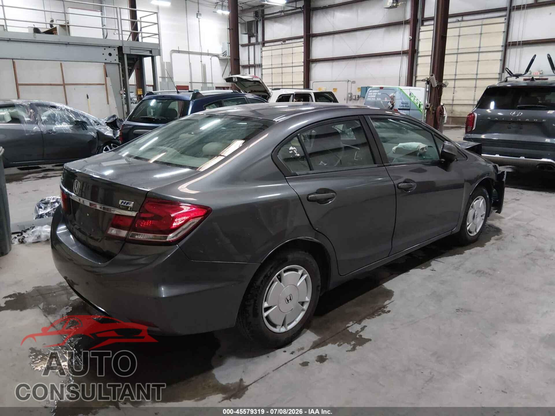 HONDA CIVIC 2013 - 2HGFB2F65DH542399