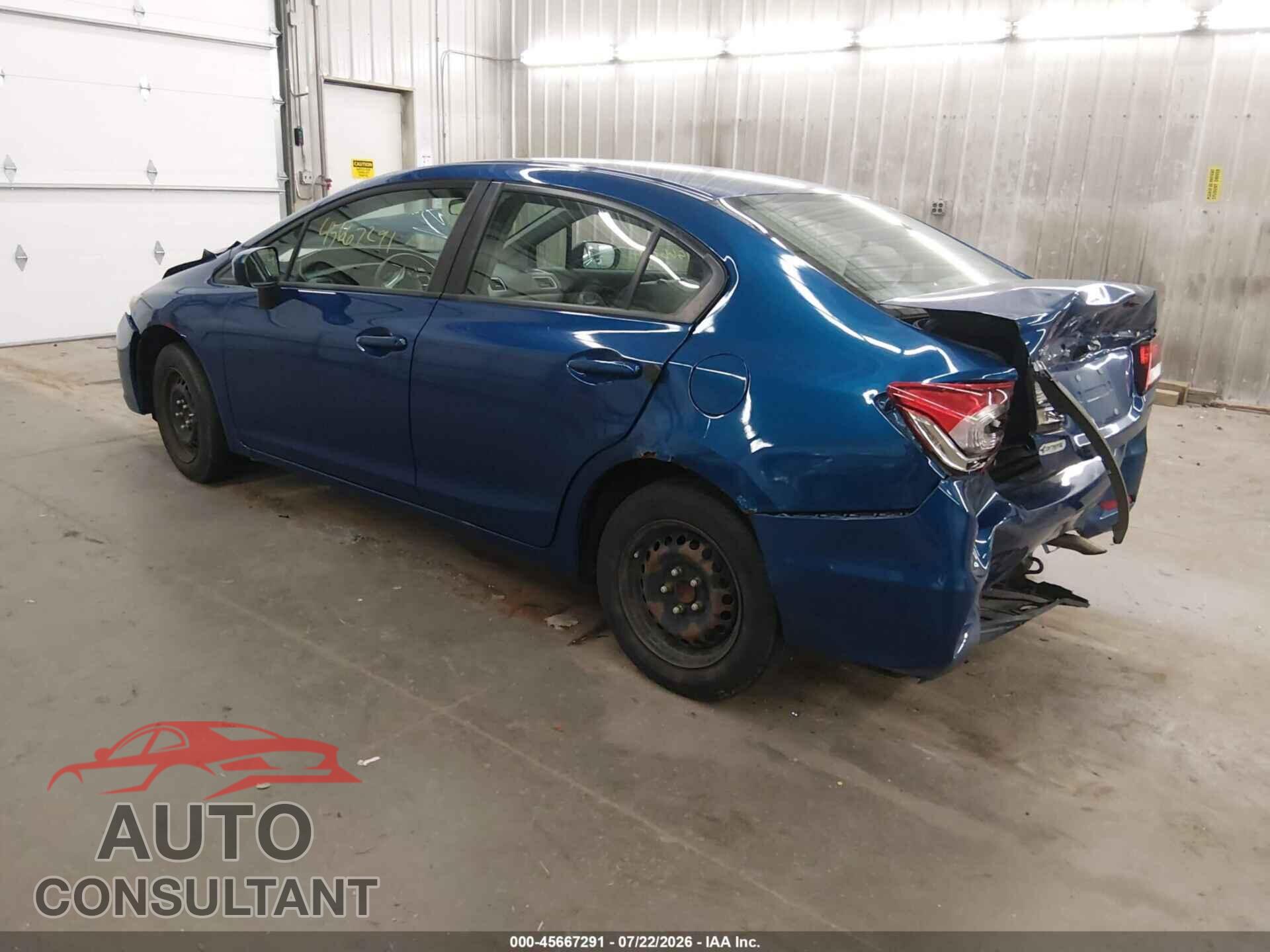 HONDA CIVIC 2014 - 19XFB2F54EE040194
