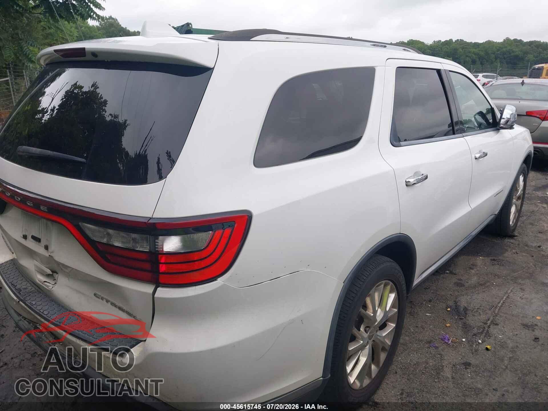 DODGE DURANGO 2015 - 1C4RDHEG7FC931232