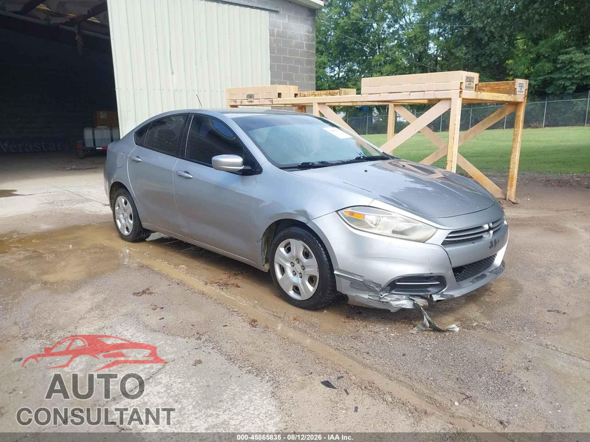 DODGE DART 2015 - 1C3CDFAA2FD310541