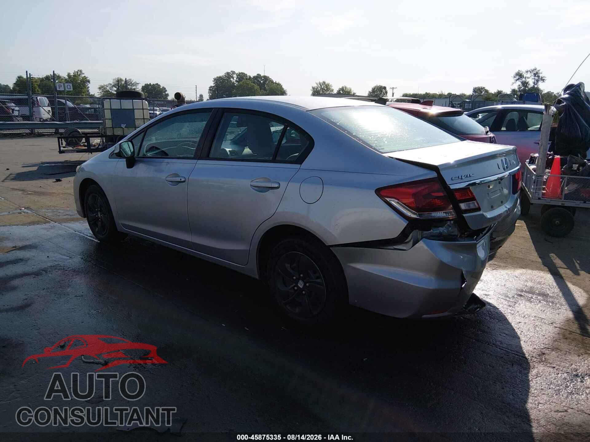 HONDA CIVIC 2013 - 2HGFB2F59DH548049