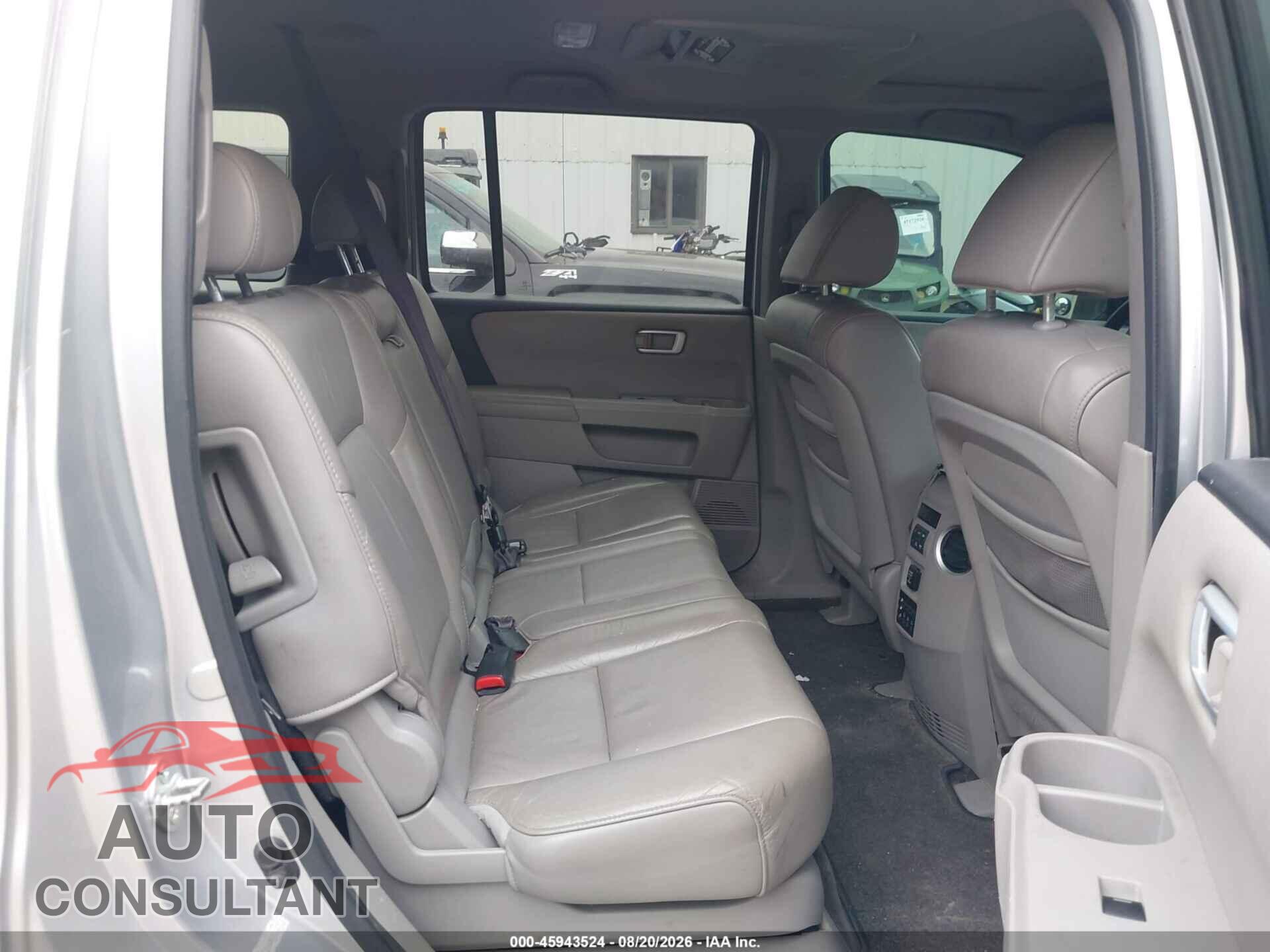 HONDA PILOT 2011 - 5FNYF3H61BB041317