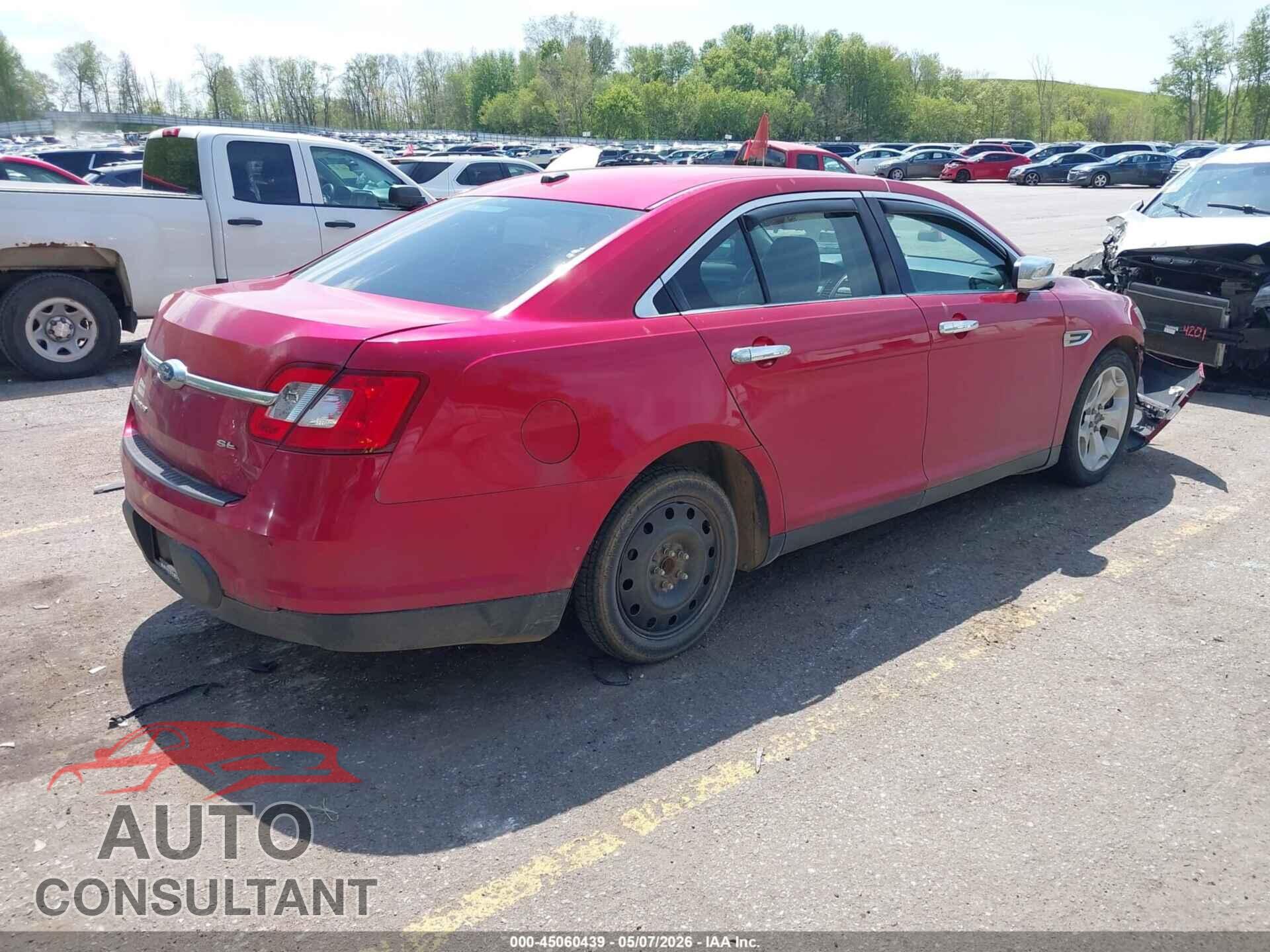 FORD TAURUS 2012 - 1FAHP2EW7CG104218