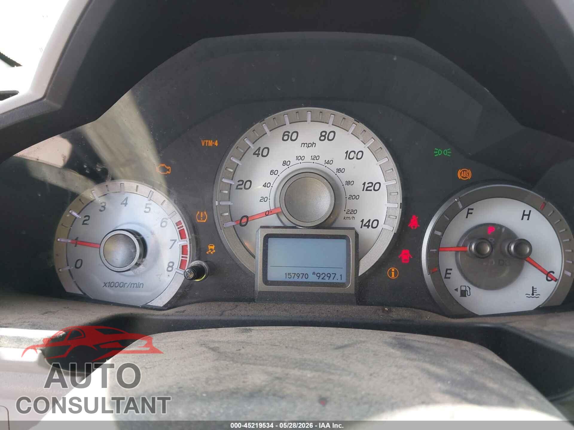 HONDA PILOT 2013 - 5FNYF4H96DB040277