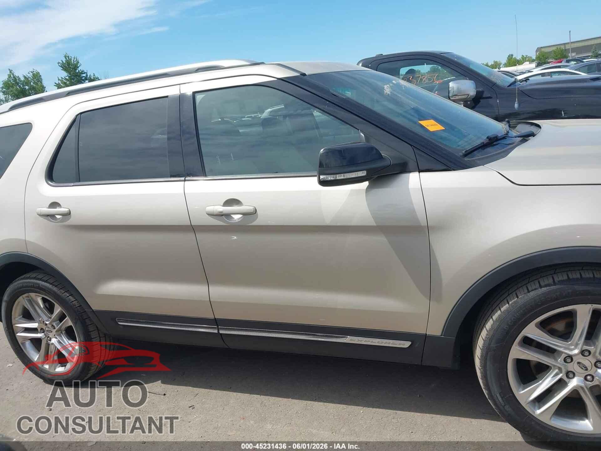 FORD EXPLORER 2017 - 1FM5K7D88HGA67355