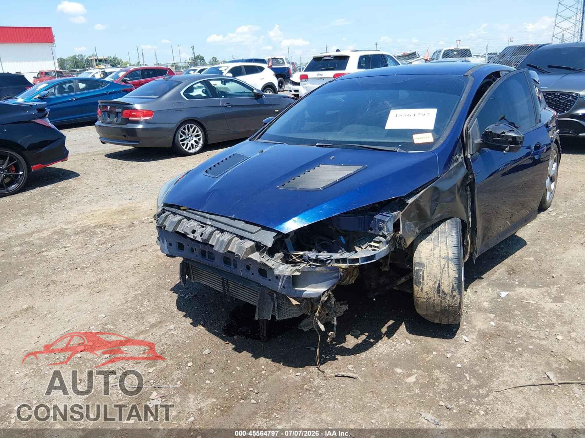 FORD FOCUS ST 2017 - 1FADP3L97HL224357