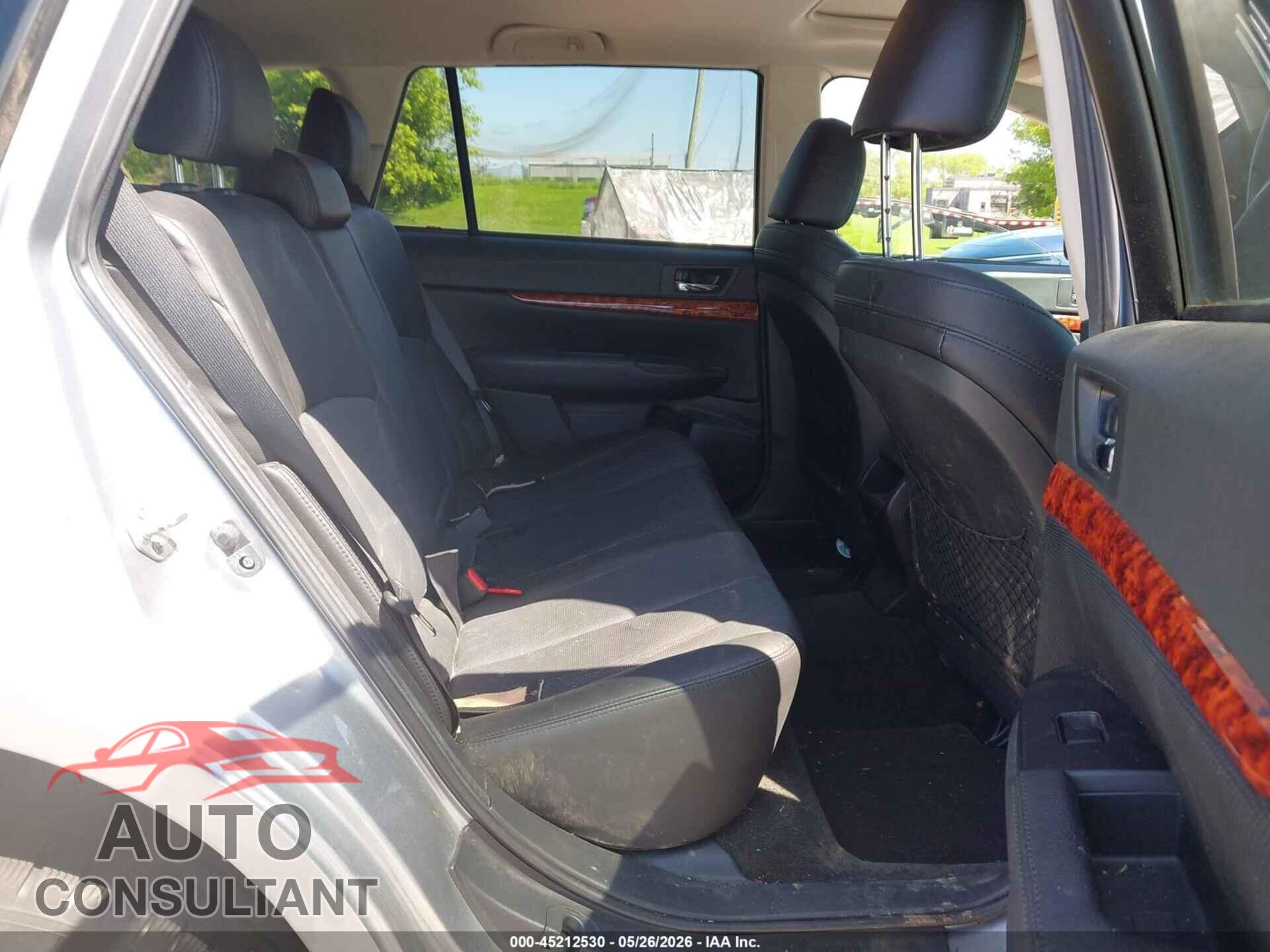 SUBARU OUTBACK 2012 - 4S4BRDLCXC2249342