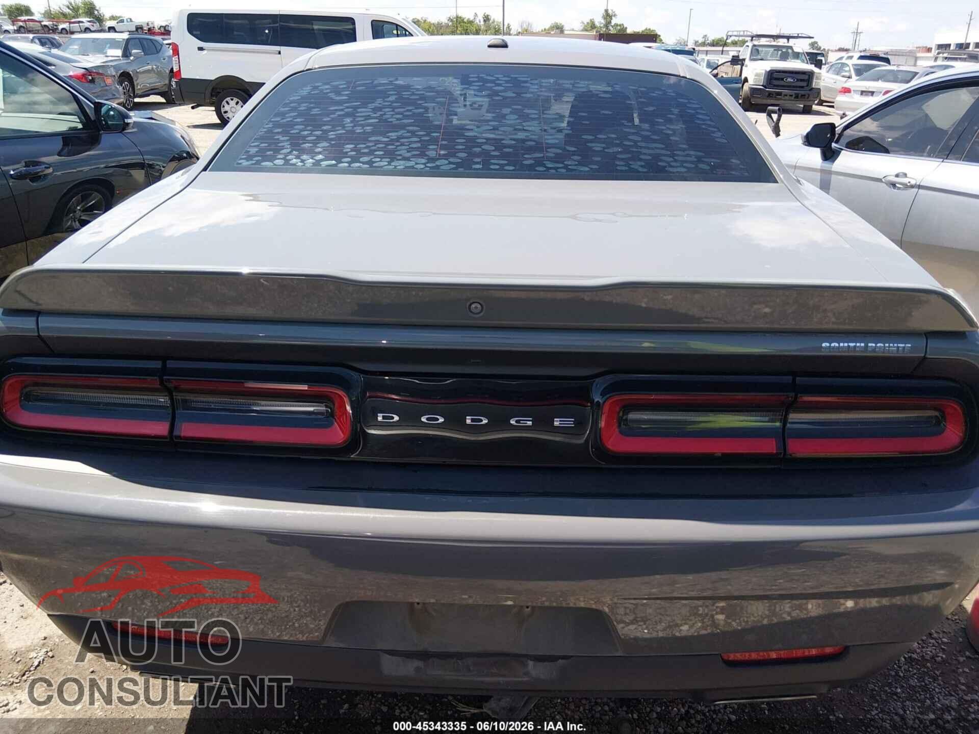DODGE CHALLENGER 2019 - 2C3CDZAG9KH668707