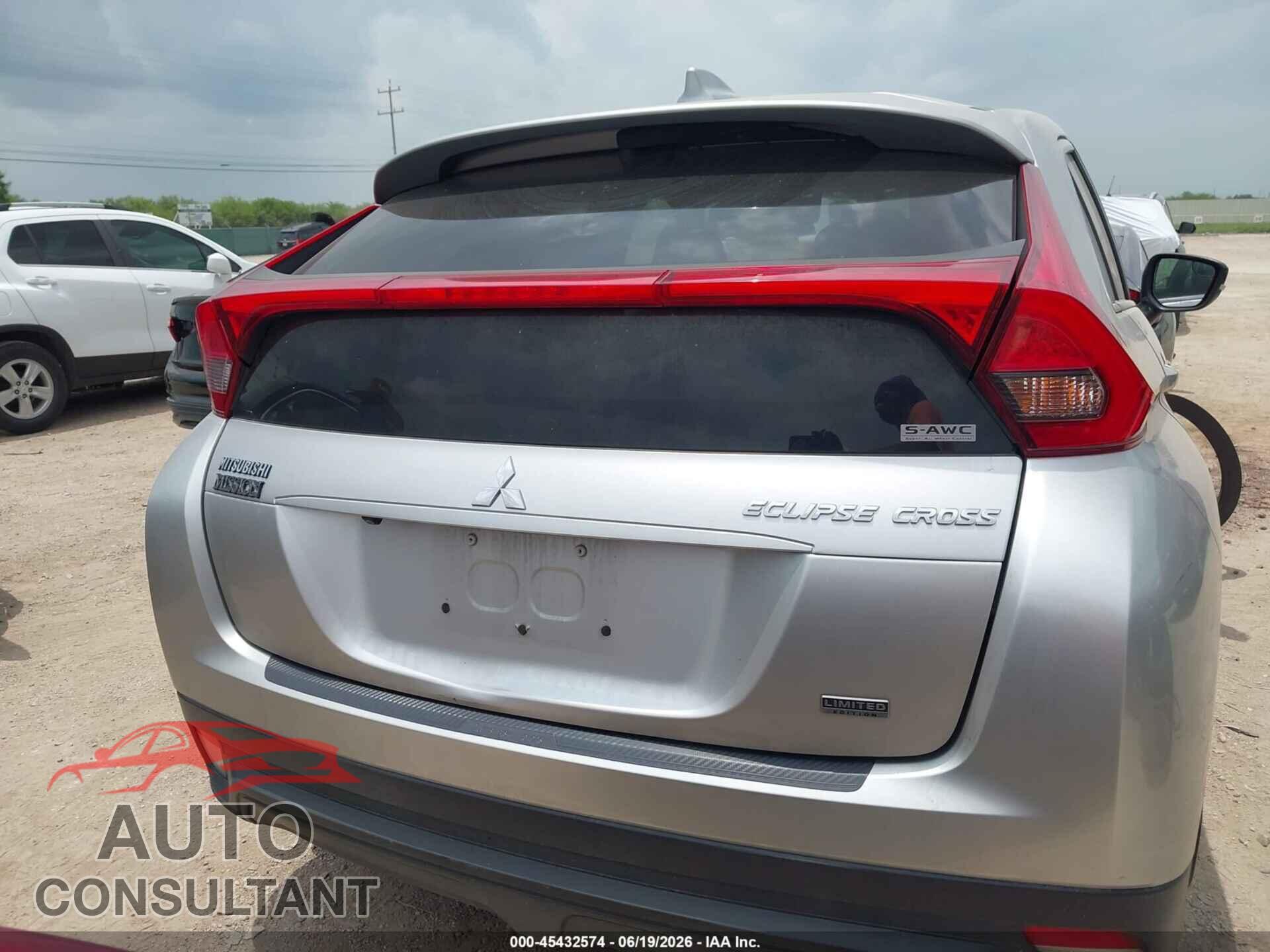 MITSUBISHI ECLIPSE CROSS 2018 - JA4AT4AA1JZ046843