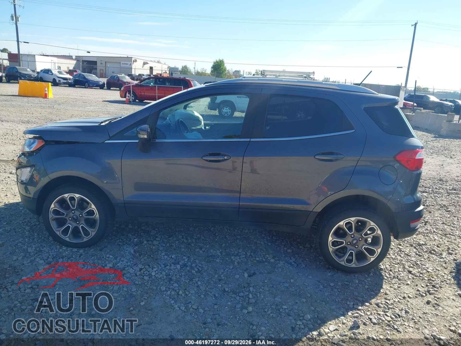 FORD ECOSPORT 2022 - MAJ6S3KL2NC463198