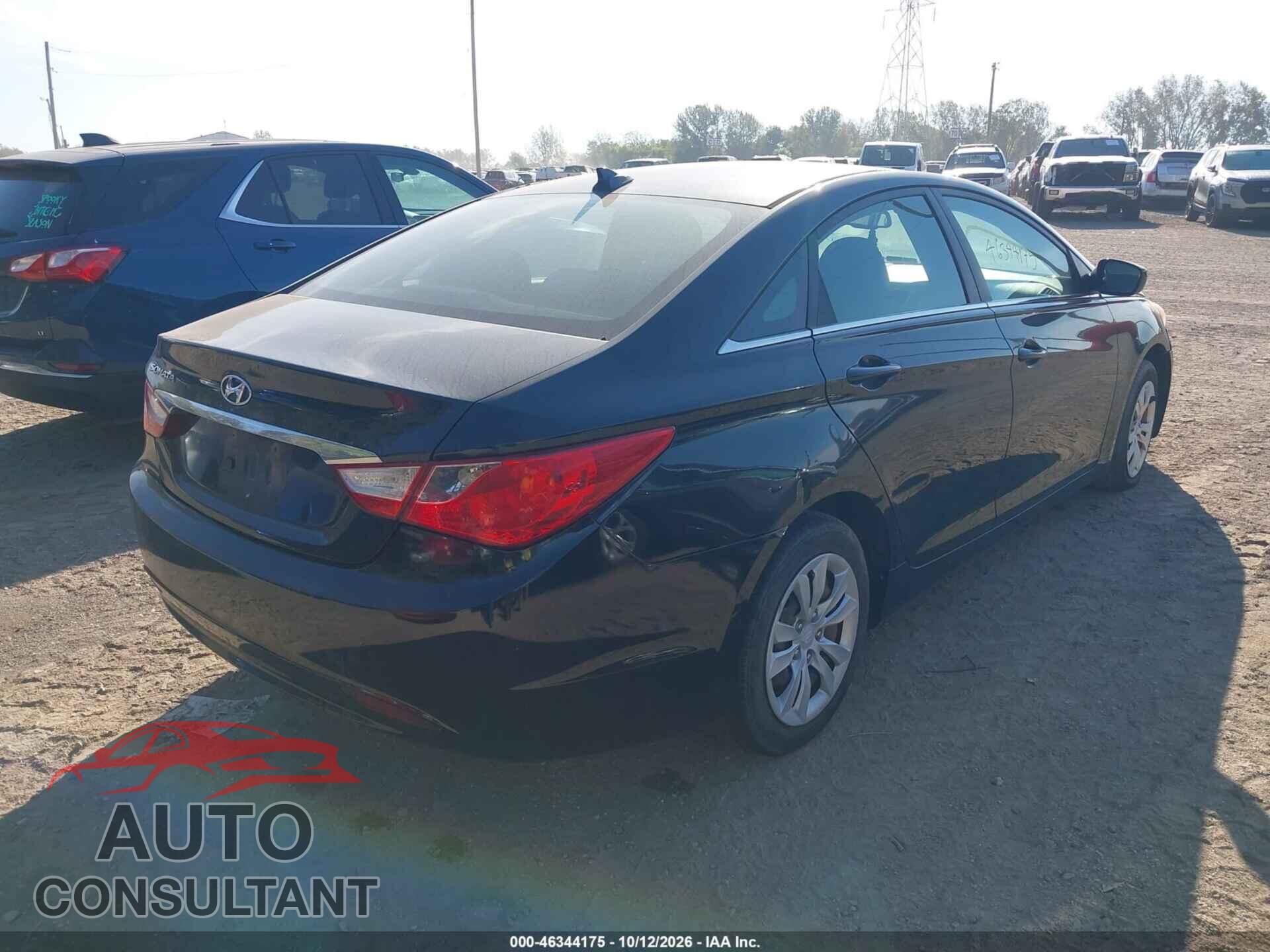 HYUNDAI SONATA 2012 - 5NPEB4AC4CH330828