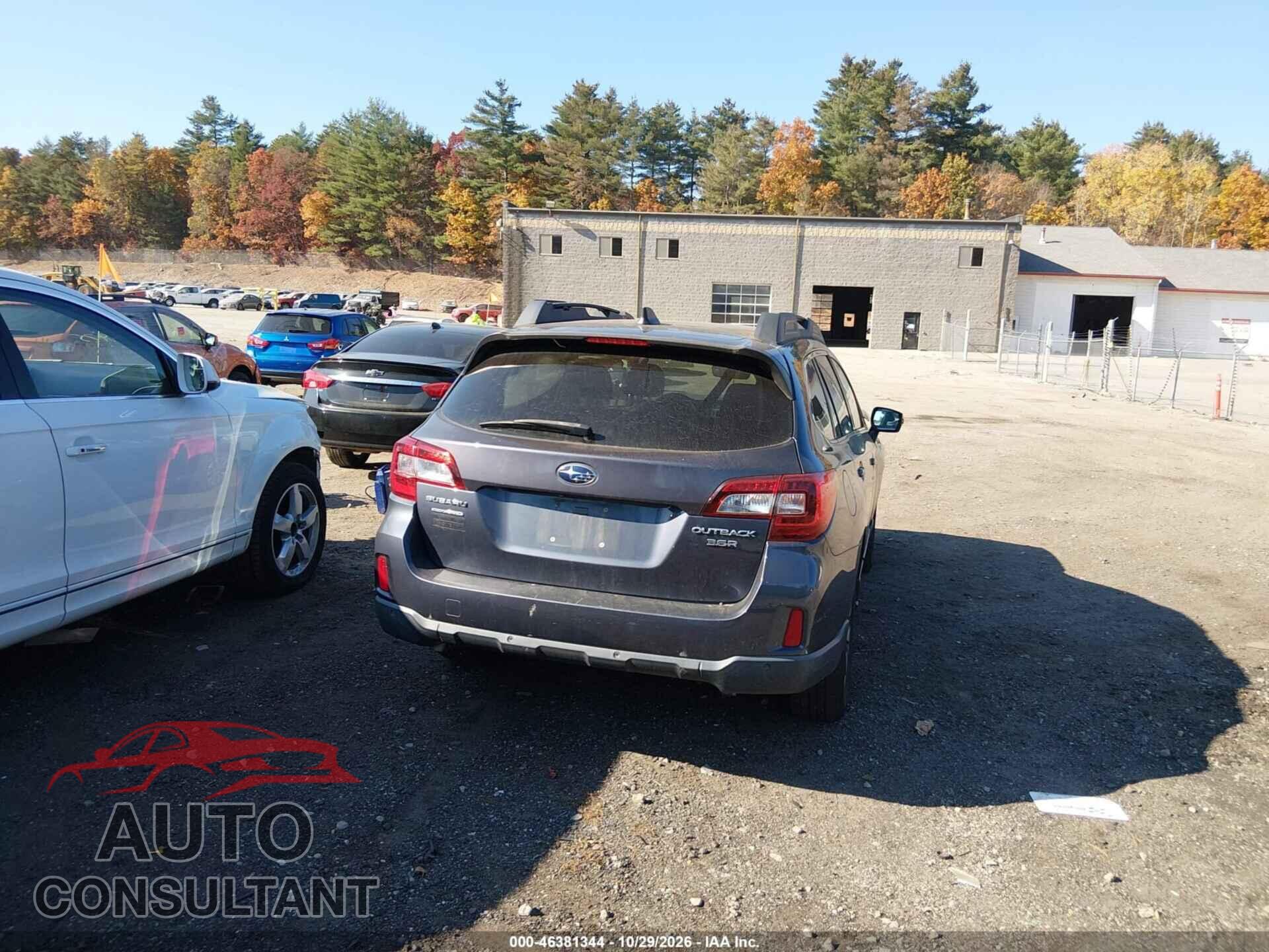 SUBARU OUTBACK 2017 - 4S4BSENC0H3295867