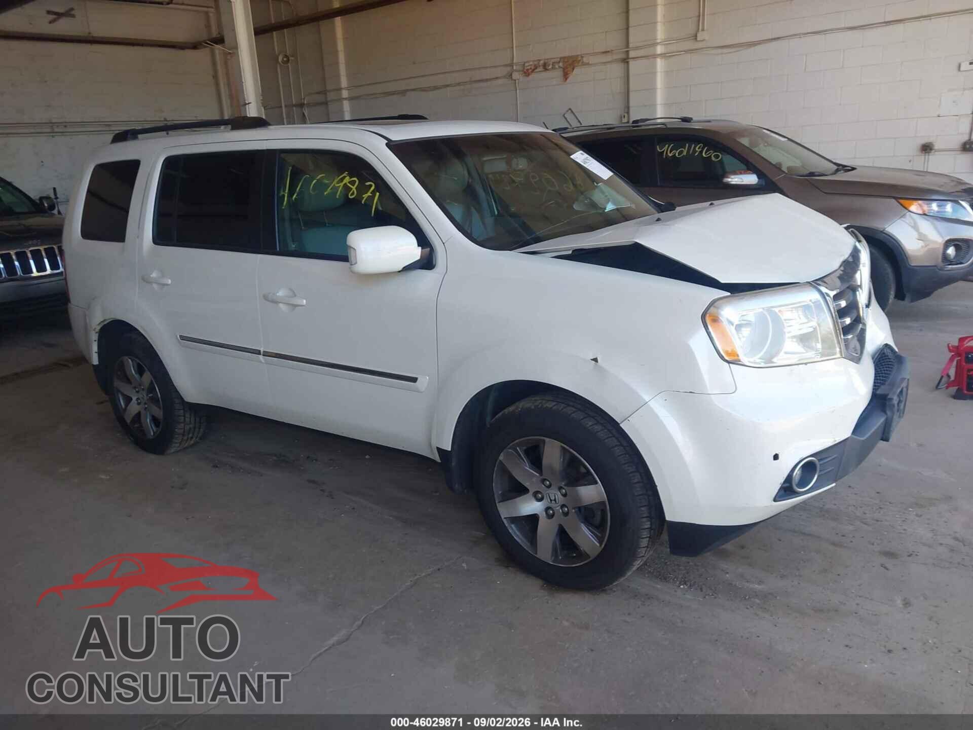 HONDA PILOT 2012 - 5FNYF4H94CB013688