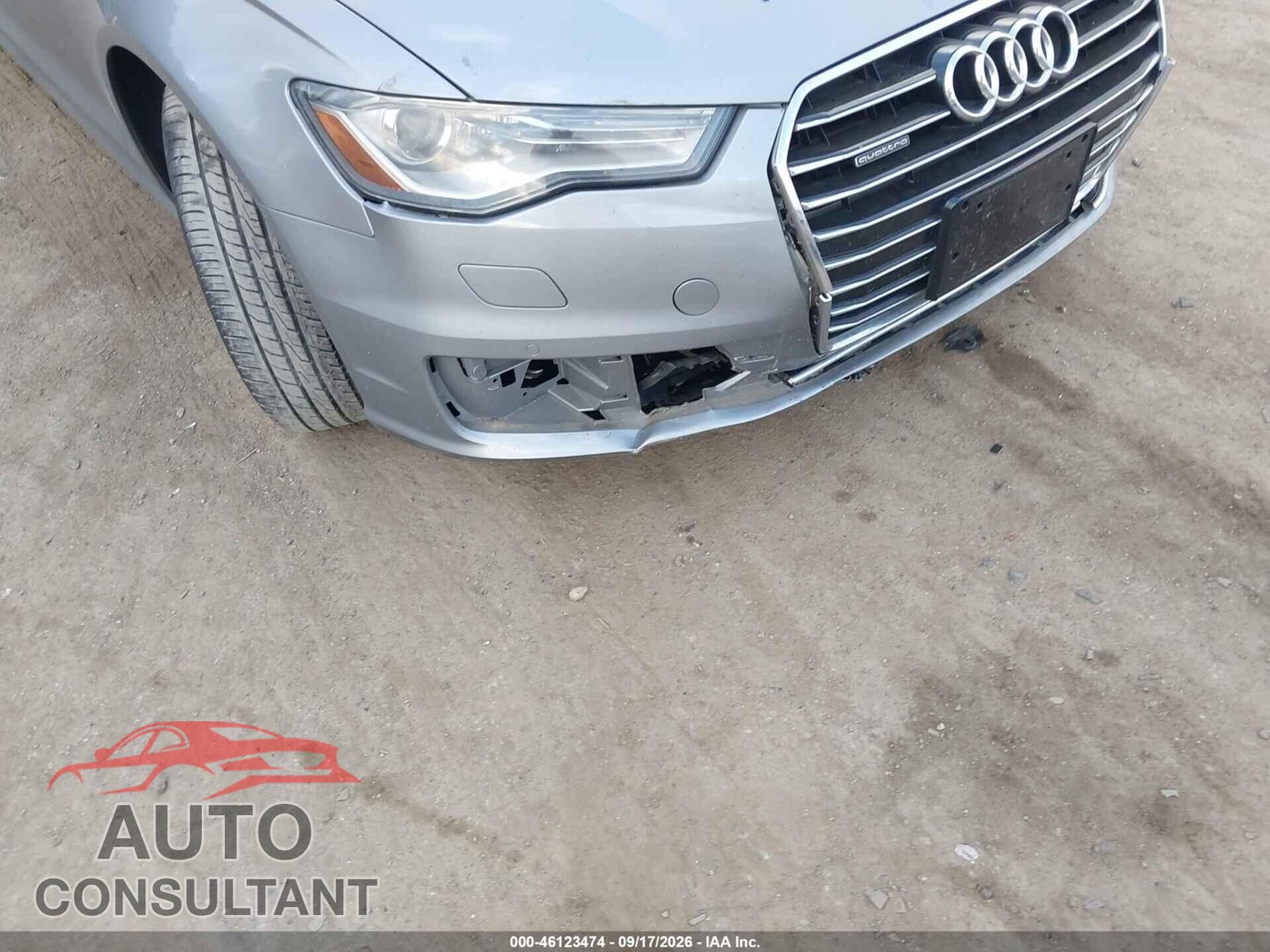 AUDI A6 2016 - WAUGFAFC1GN177512