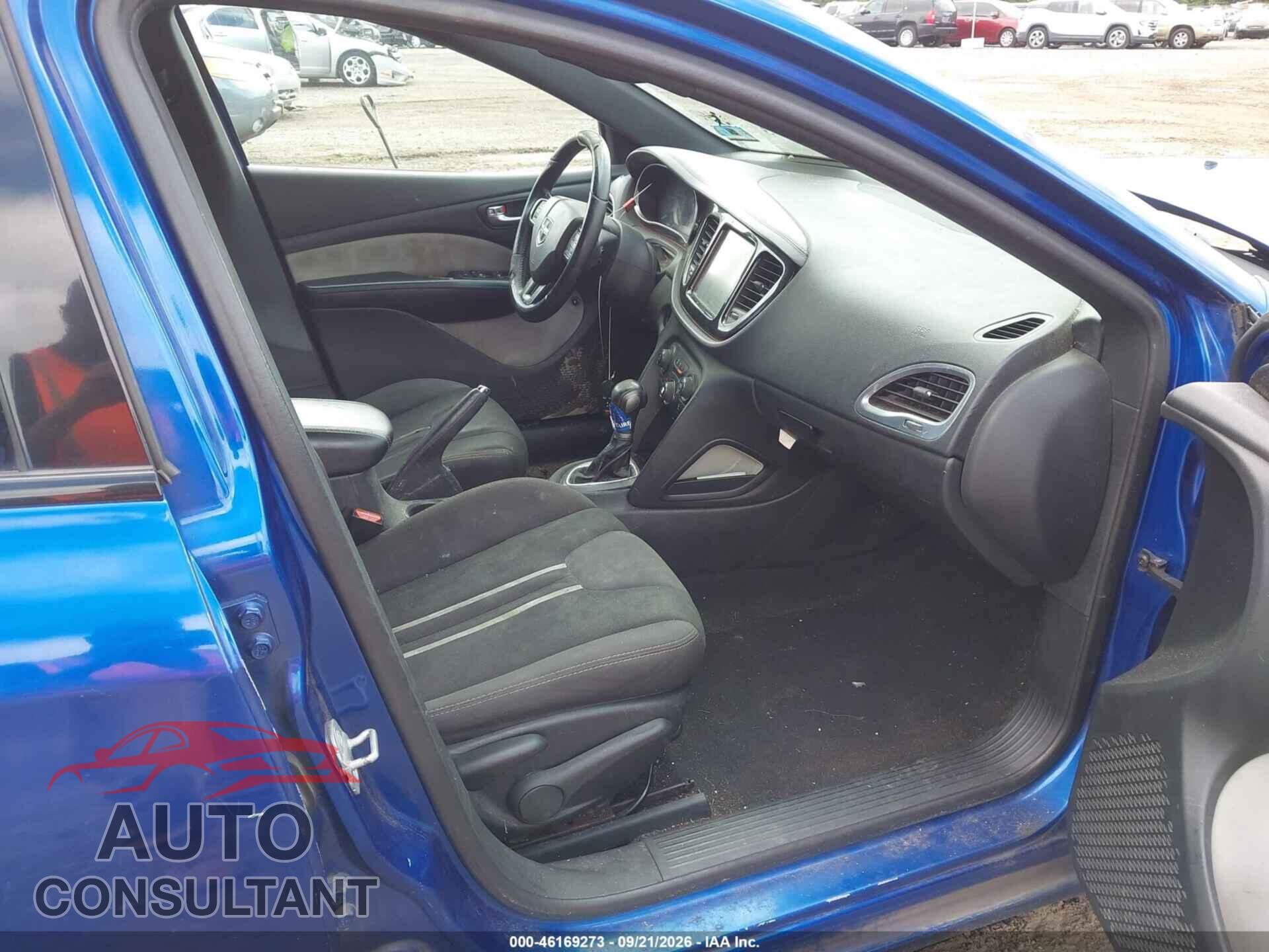DODGE DART 2014 - 1C3CDFBB3ED851877