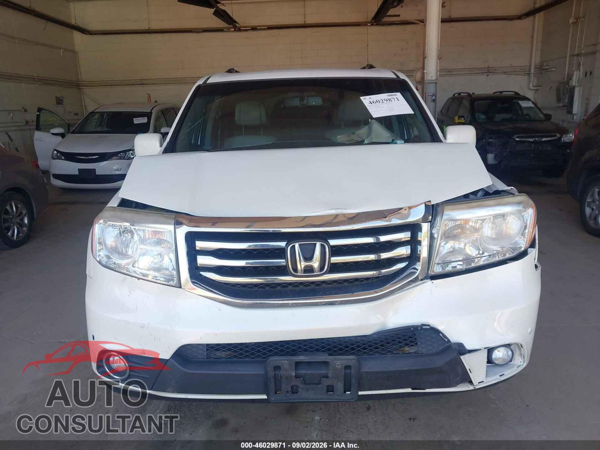 HONDA PILOT 2012 - 5FNYF4H94CB013688