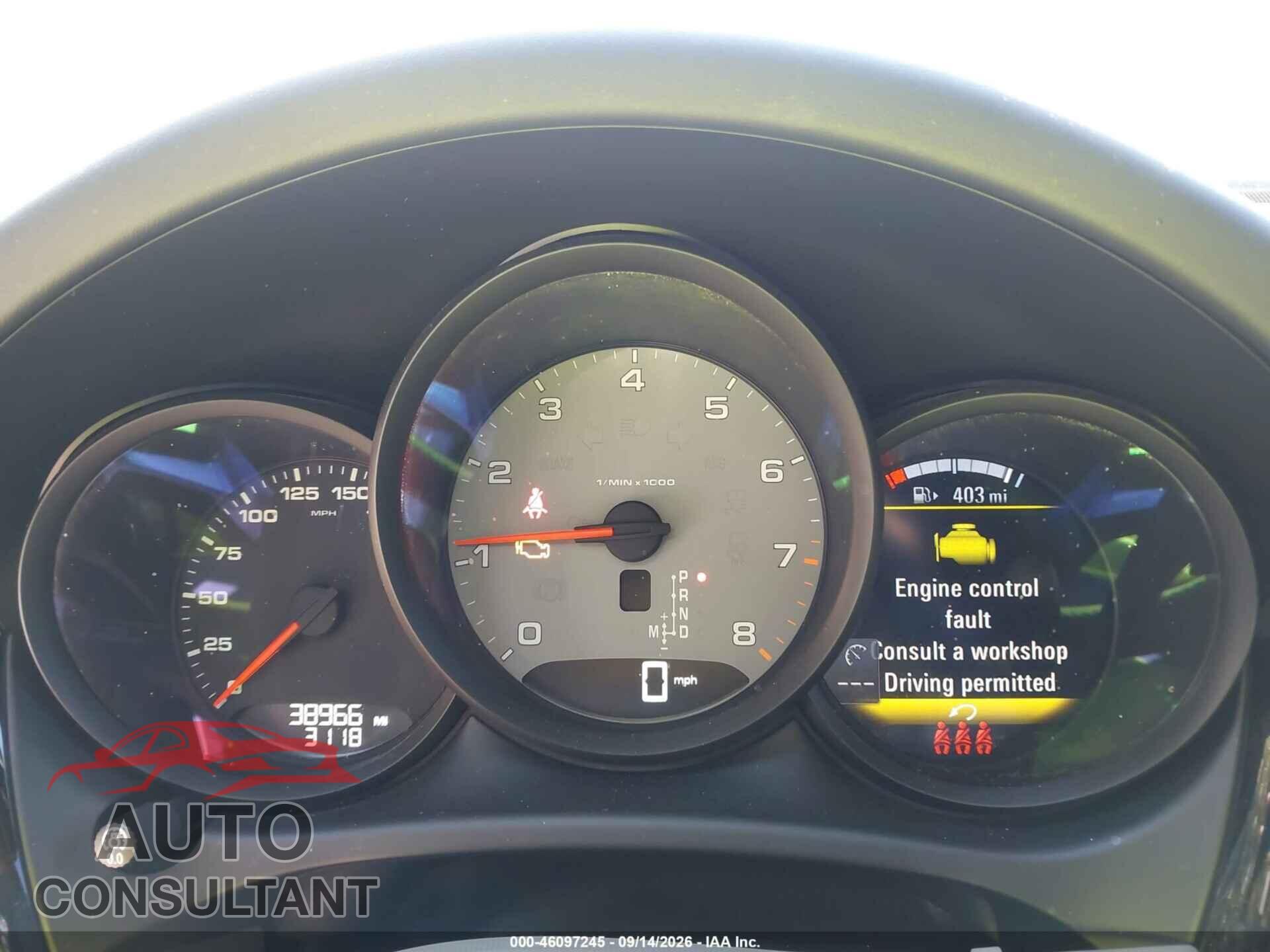 PORSCHE MACAN 2021 - WP1AB2A54MLB31665