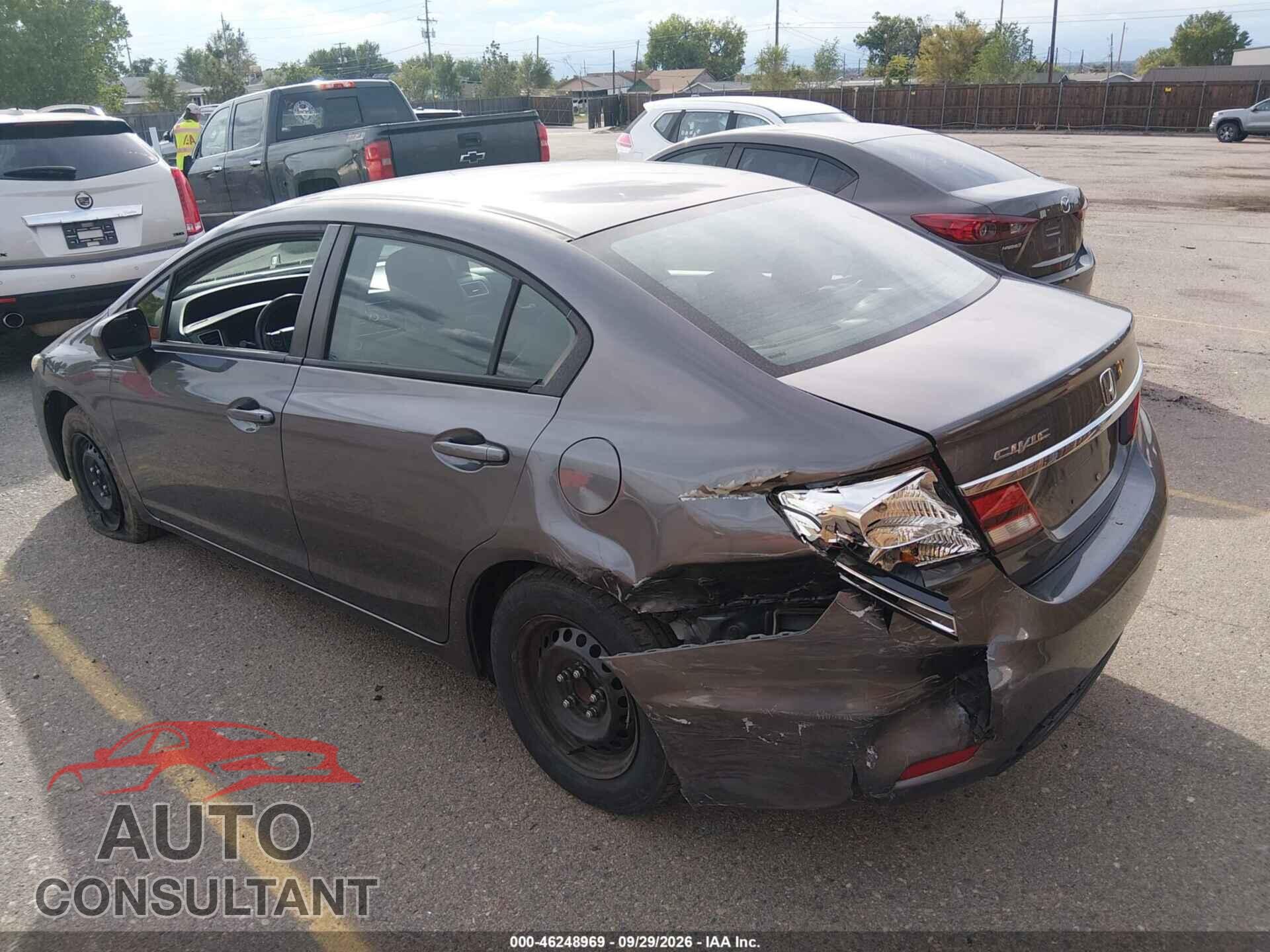 HONDA CIVIC 2014 - 19XFB2F54EE028045