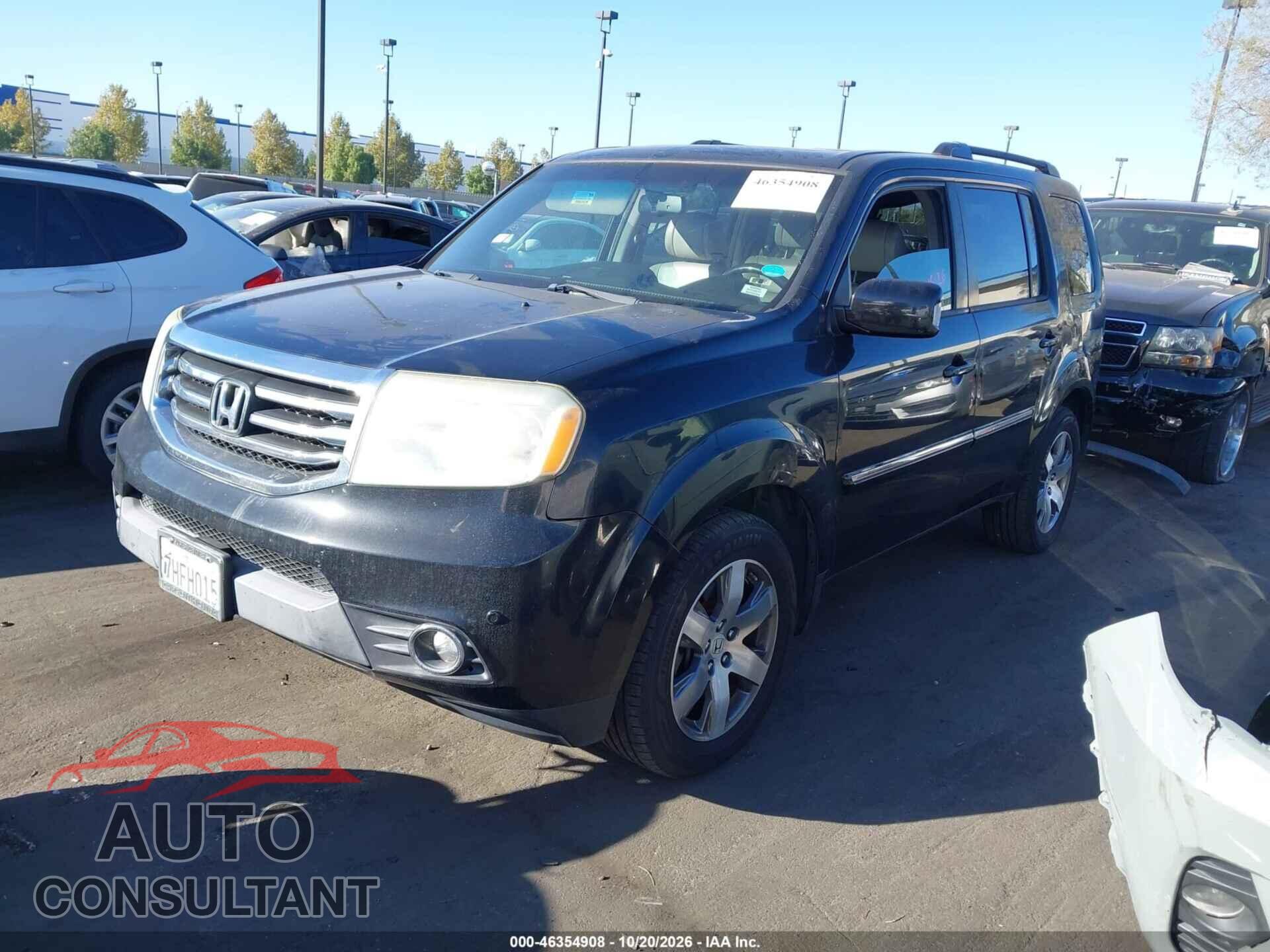 HONDA PILOT 2014 - 5FNYF3H96EB023801