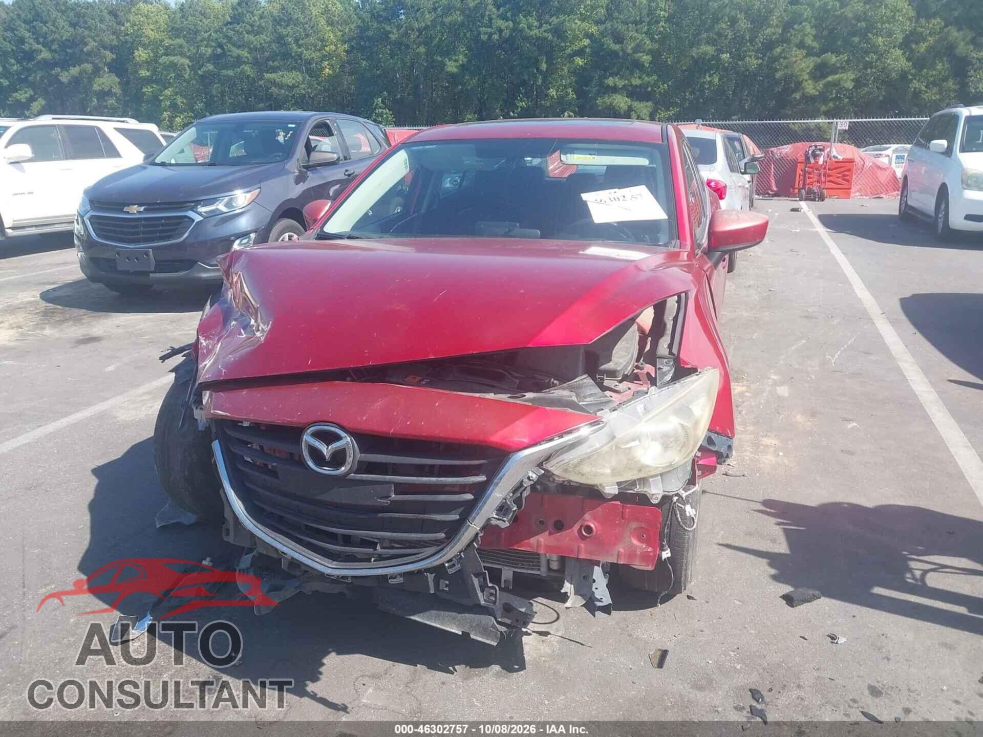 MAZDA 3 2014 - JM1BM1M77E1158573