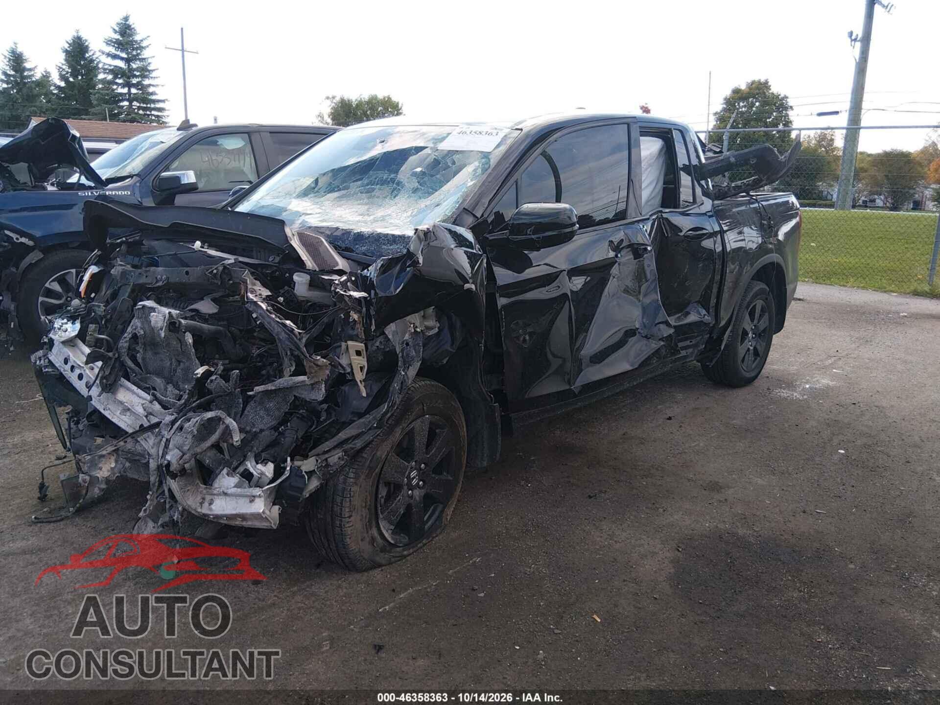 HONDA RIDGELINE 2017 - 5FPYK3F8XHB035922