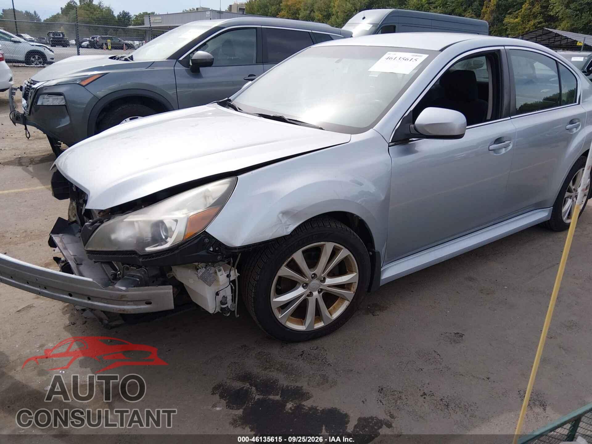 SUBARU LEGACY 2013 - 4S3BMBC64D3011502