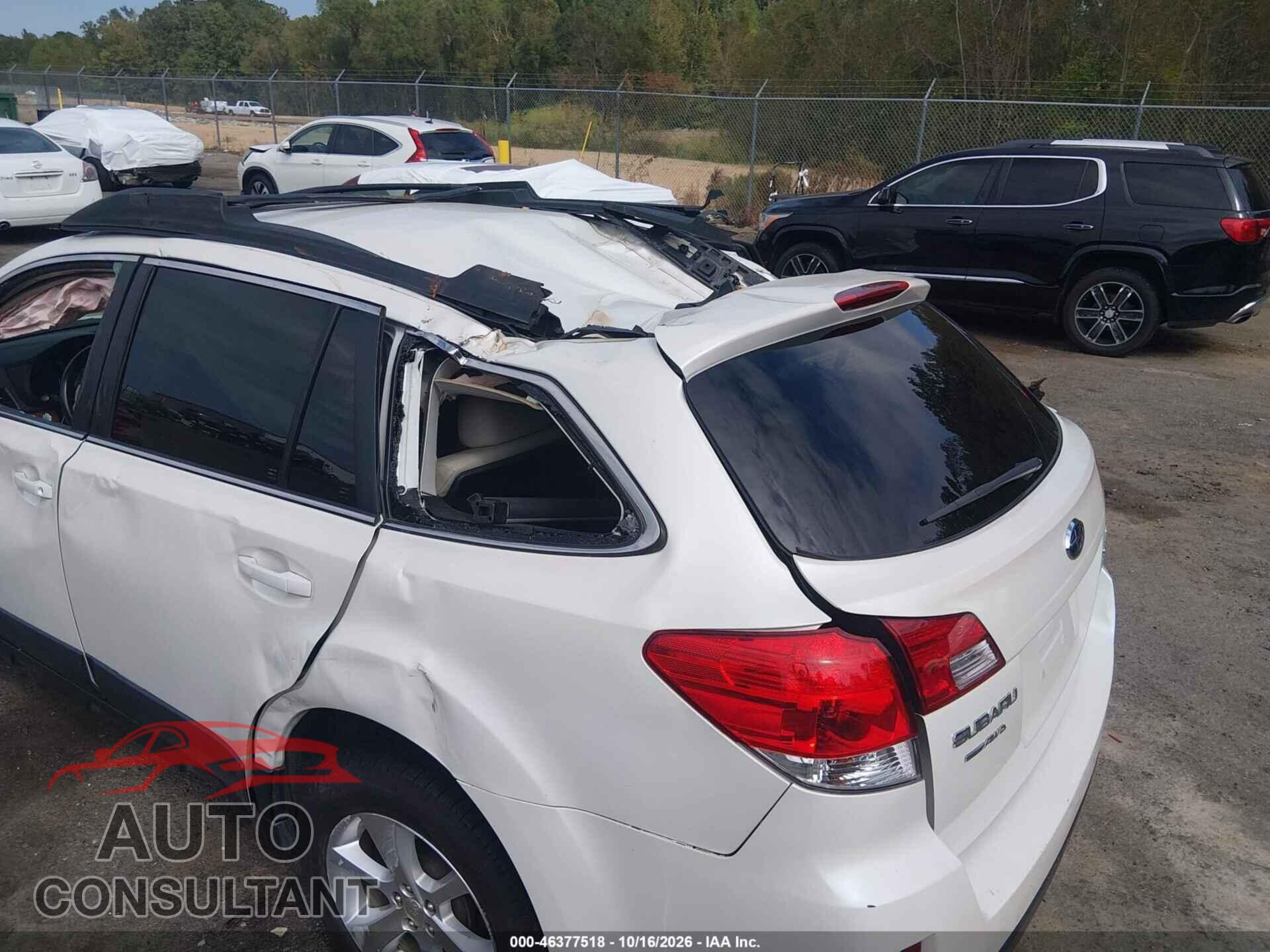 SUBARU OUTBACK 2014 - 4S4BRBLC2E3223254
